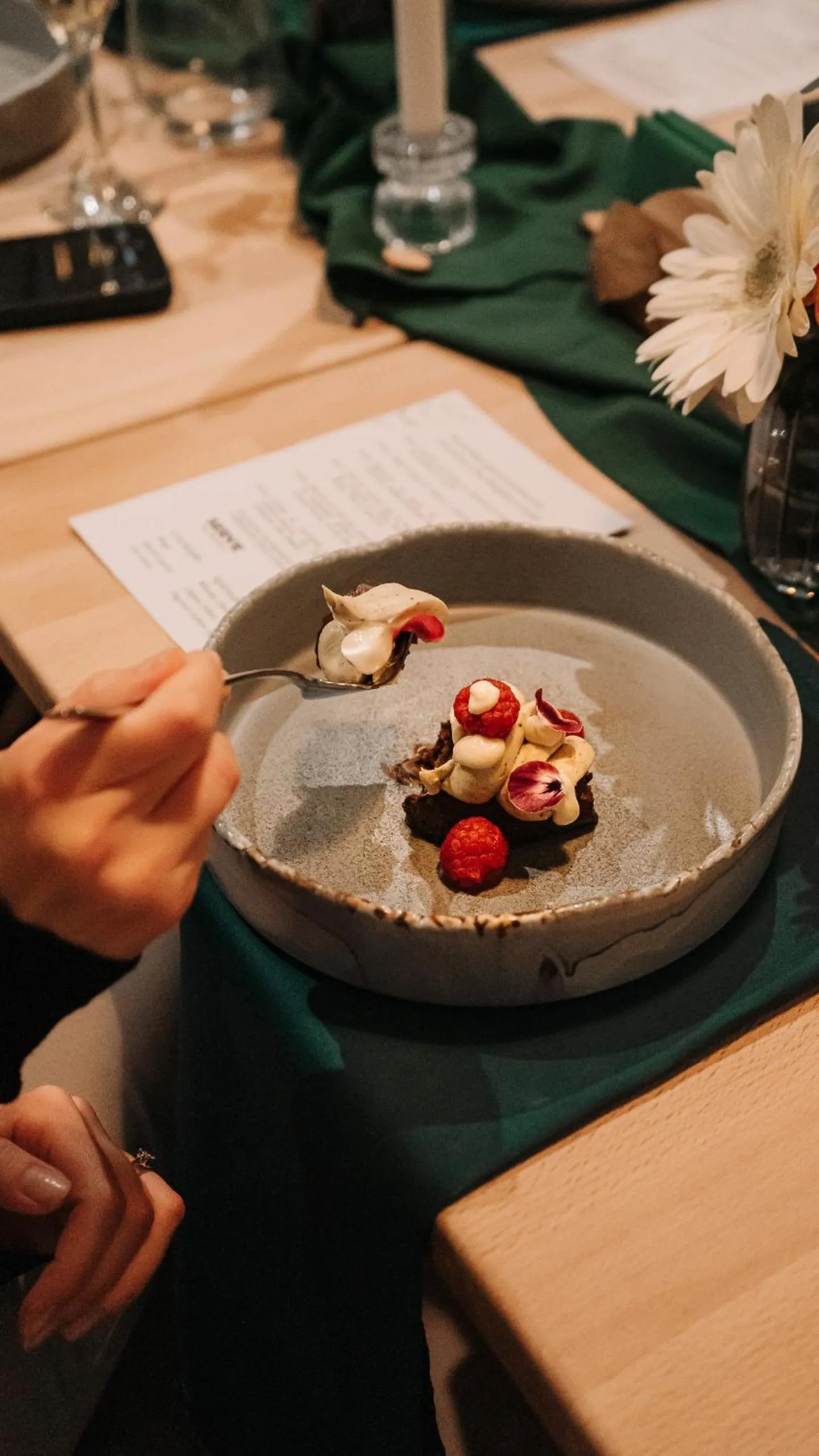 Food and drinks in Nature Nest Bran - Adults Only