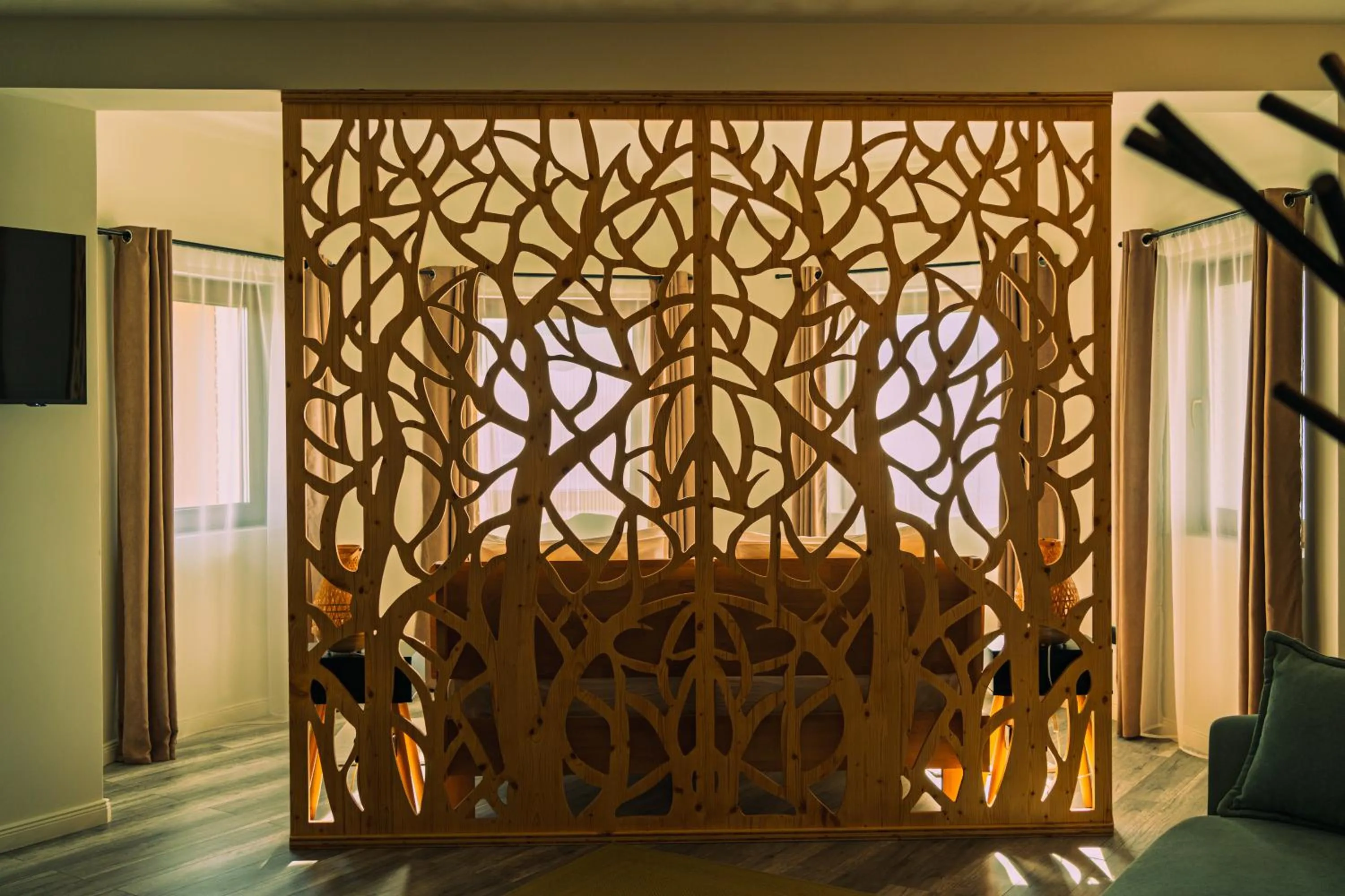 Bedroom in Nature Nest Bran - Adults Only