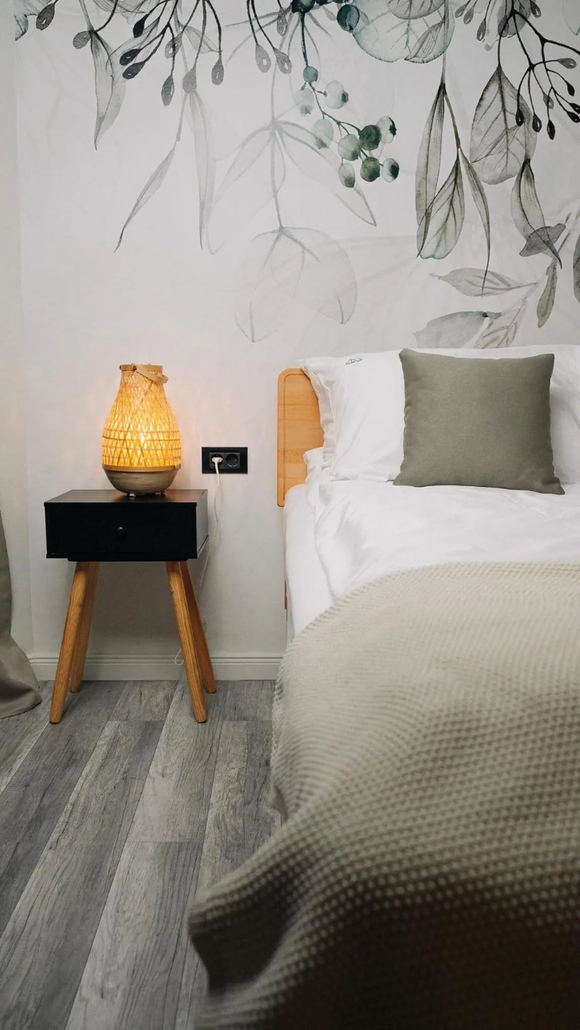 Bedroom, Bed in Nature Nest Bran - Adults Only