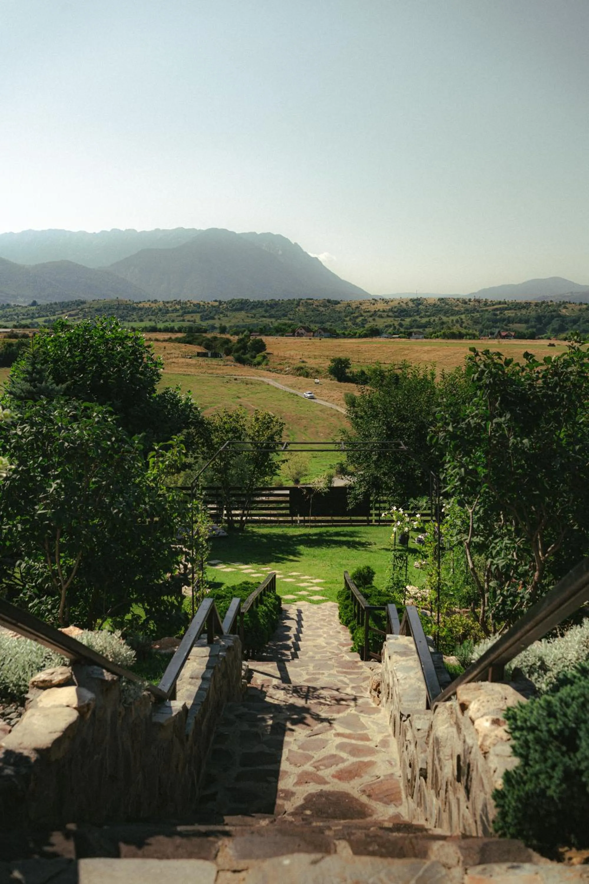 Mountain view in Nature Nest Bran - Adults Only