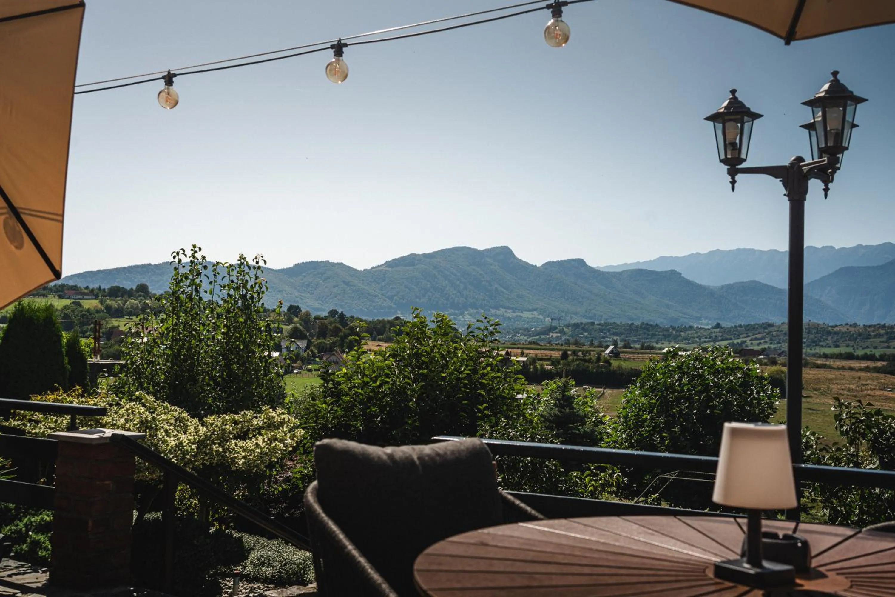 Mountain view in Nature Nest Bran - Adults Only