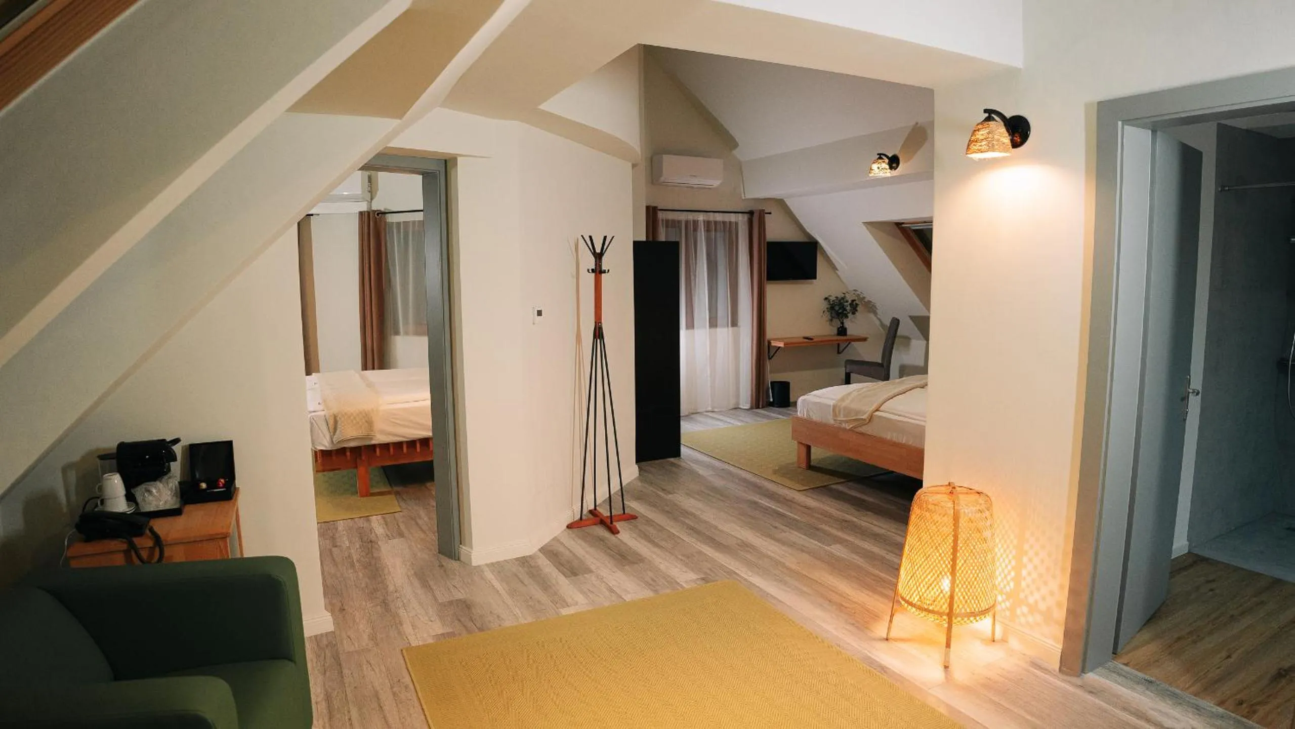 Photo of the whole room, Bed in Nature Nest Bran - Adults Only