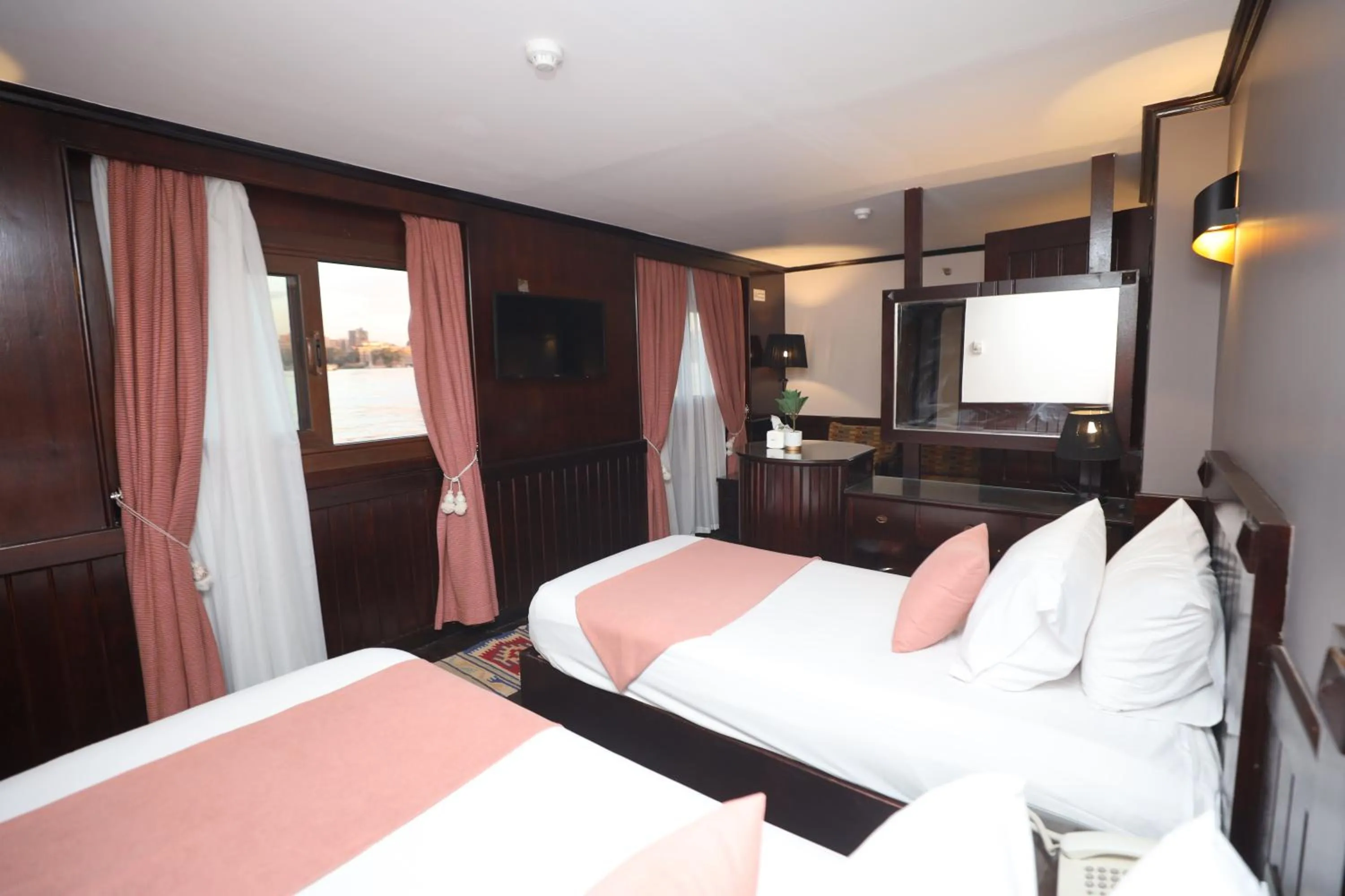 Bed in YOU Nile View Hotel