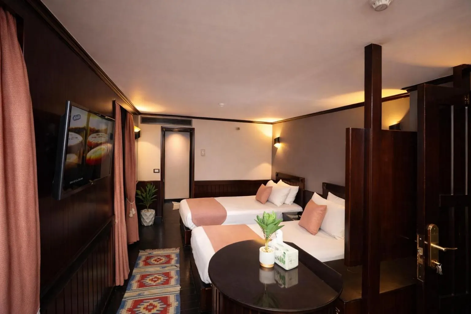 Bed in YOU Nile View Hotel