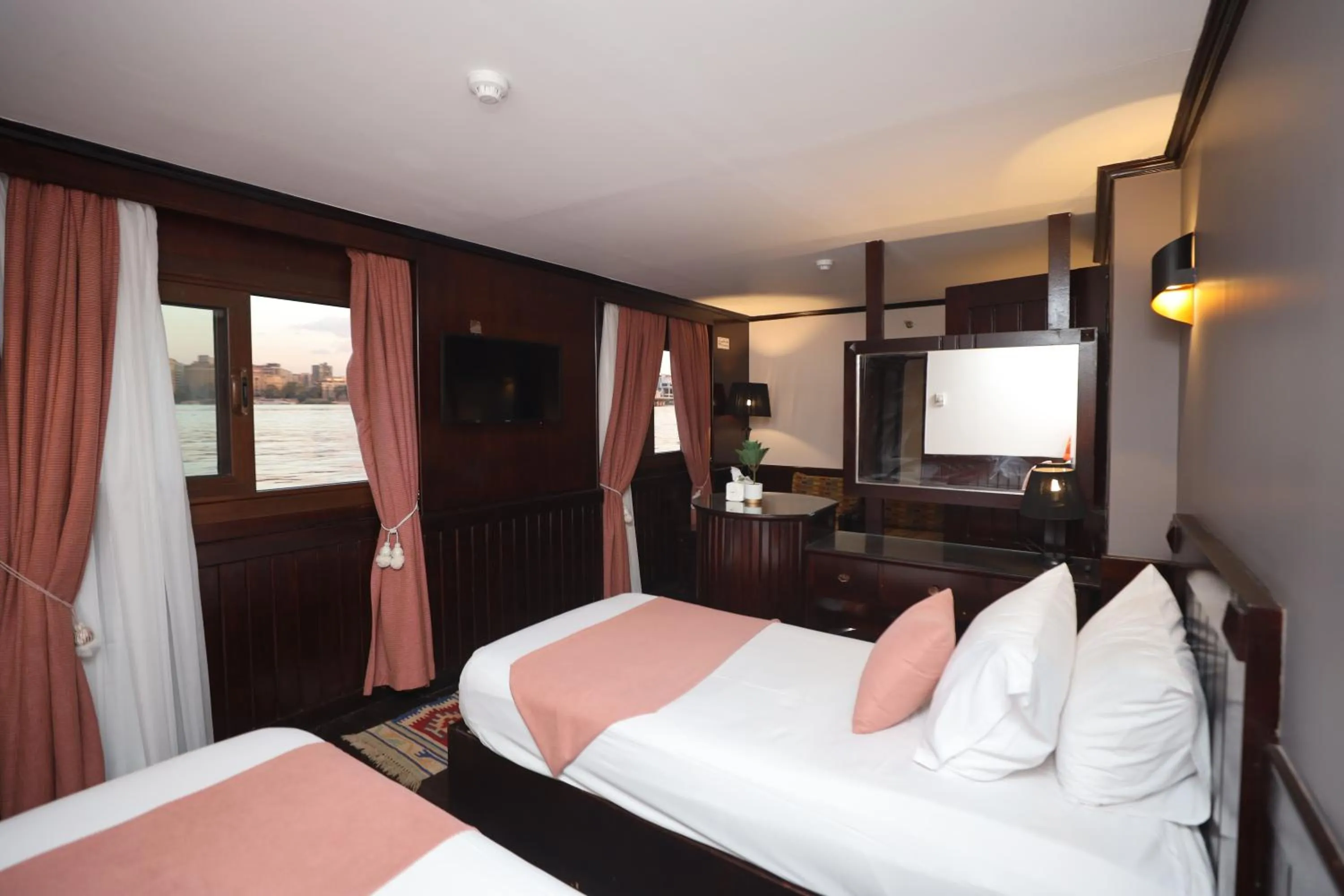 Bed in YOU Nile View Hotel