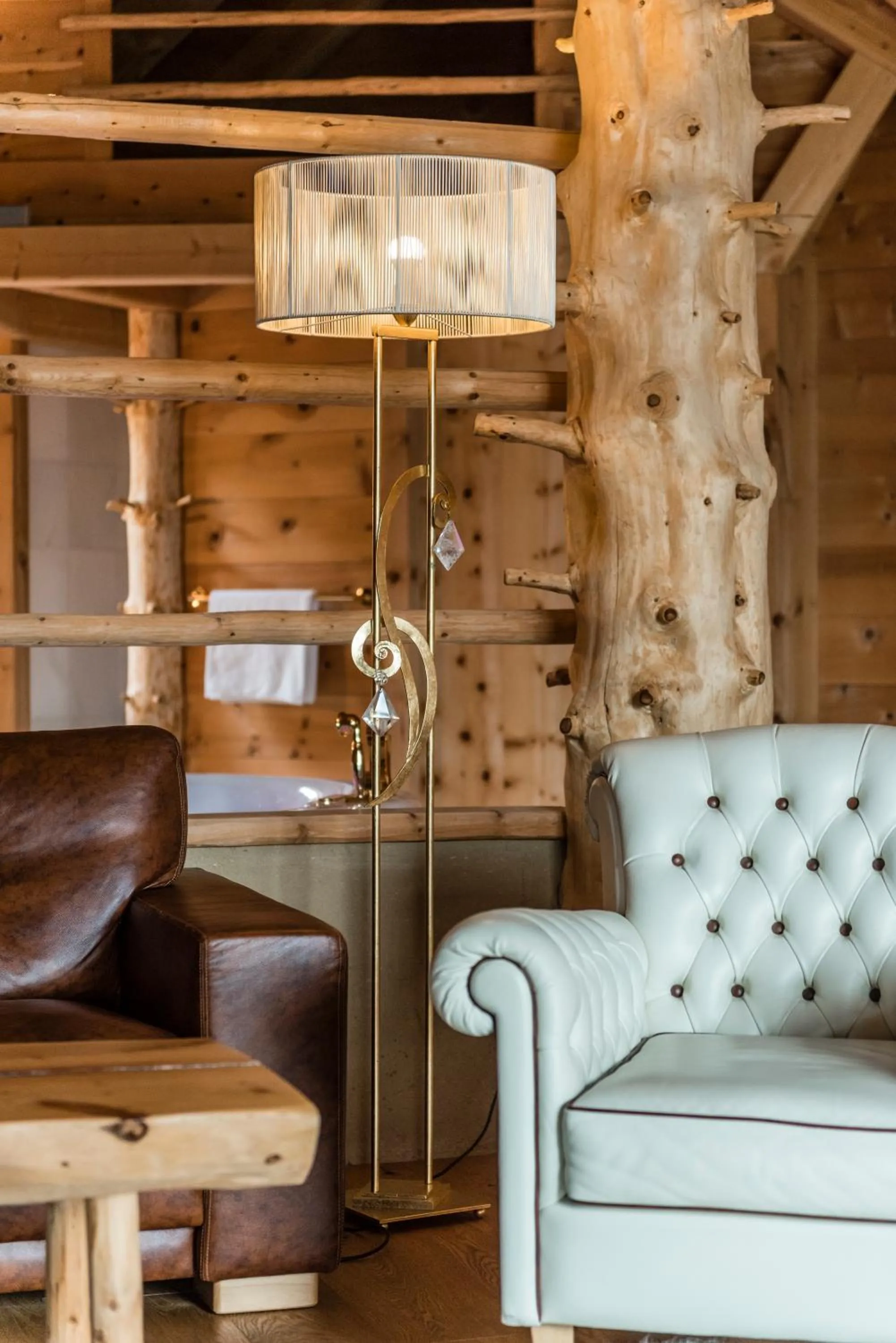 Living room in Naturhotel Lüsnerhof