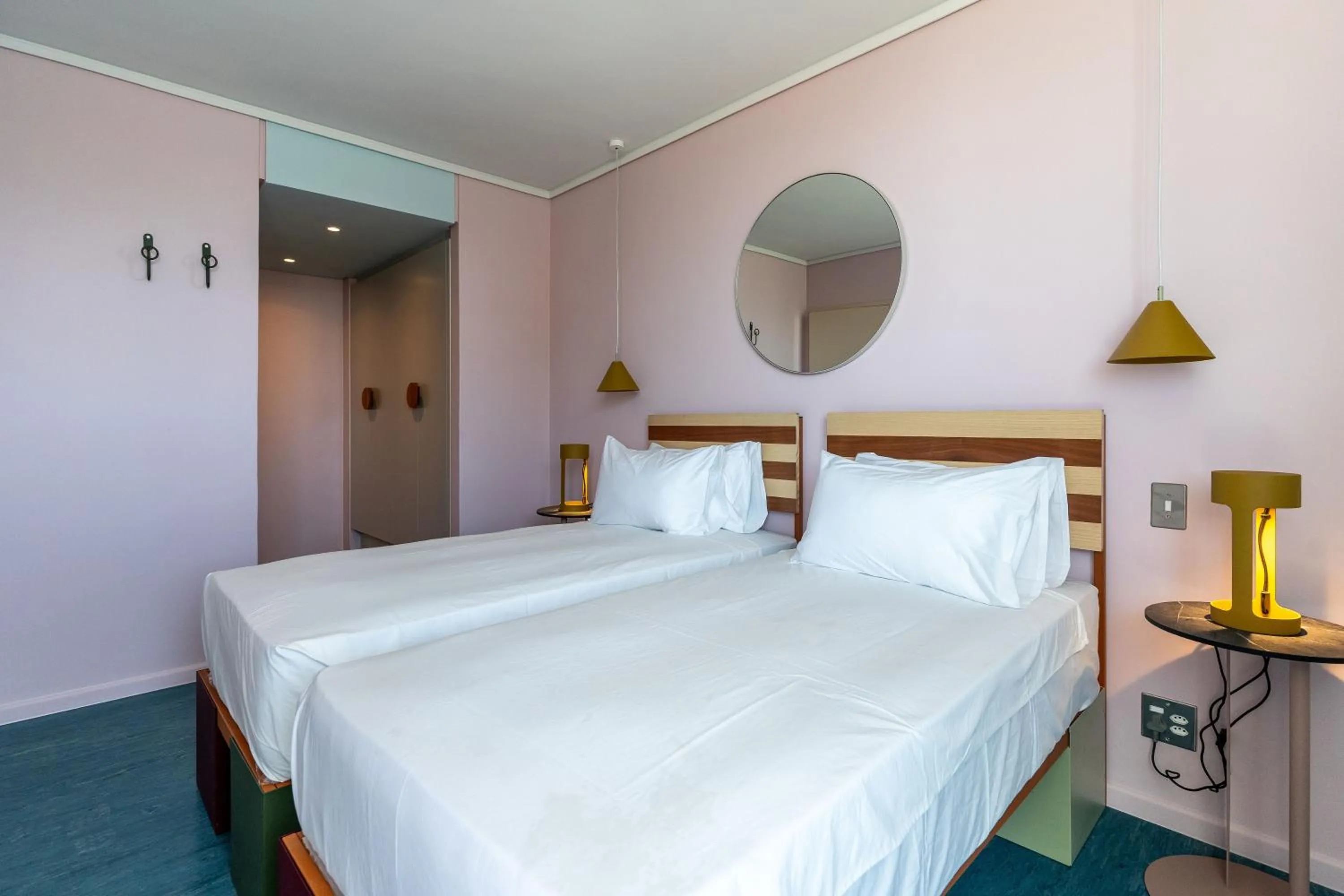 Bed in The Tropicana Hotel