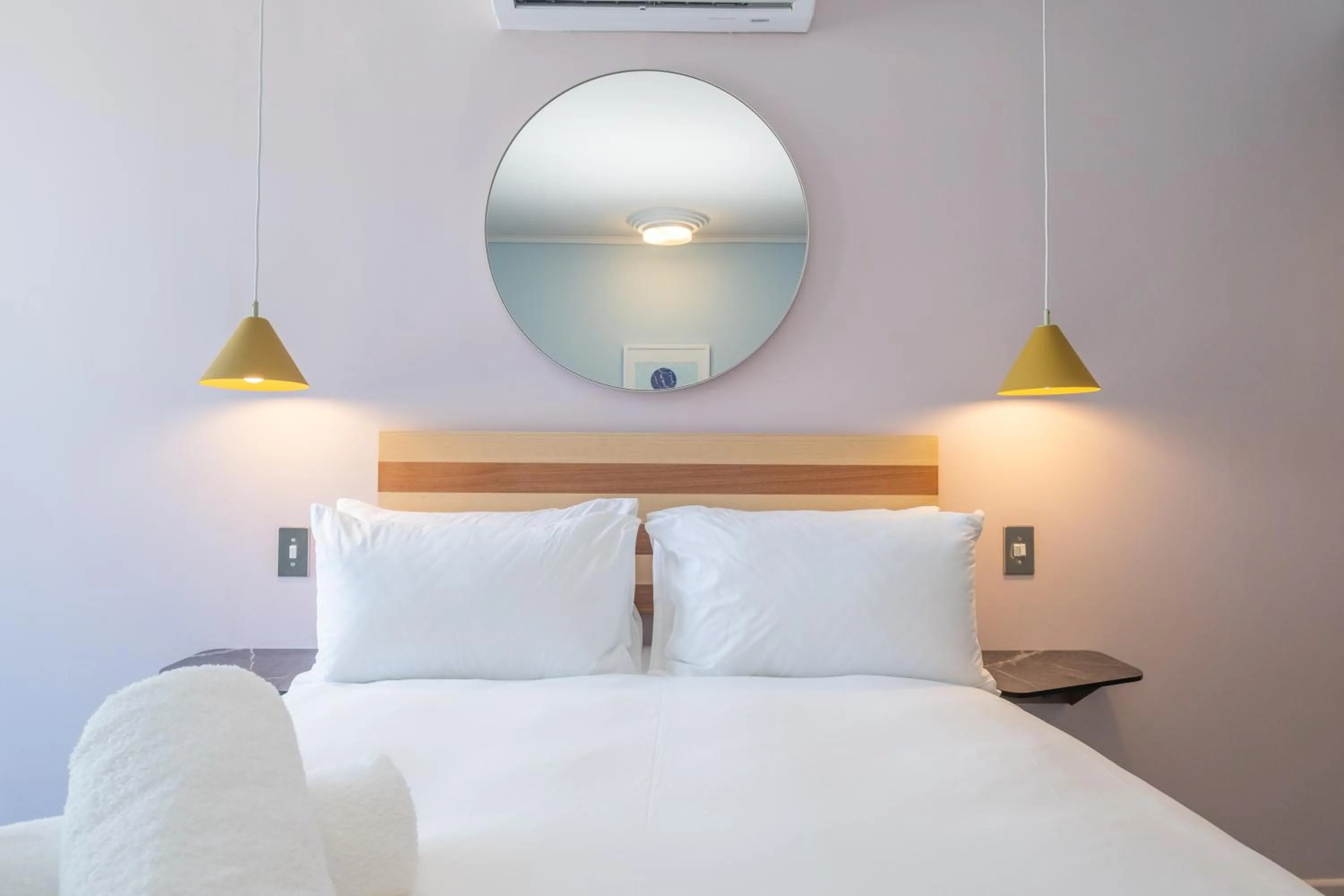 Bed in The Tropicana Hotel