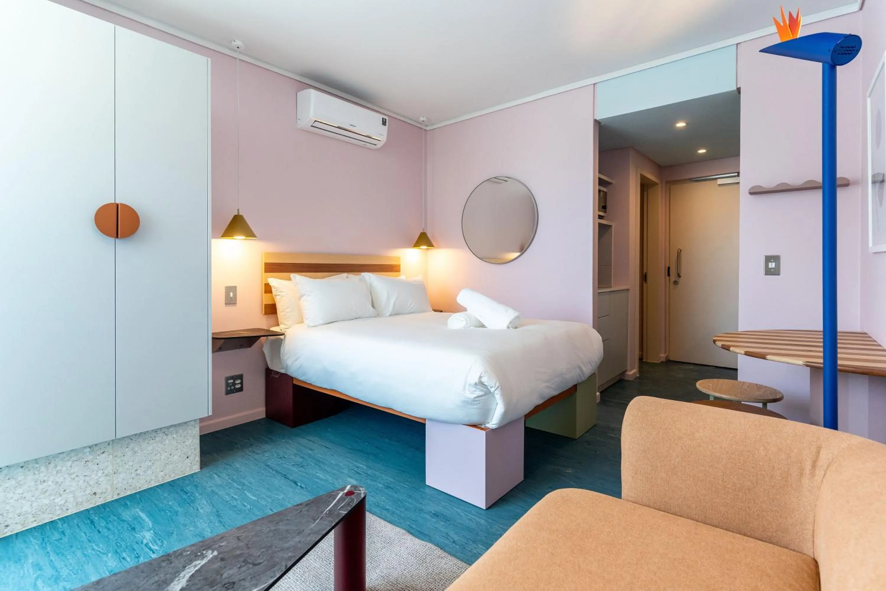 Bed in The Tropicana Hotel