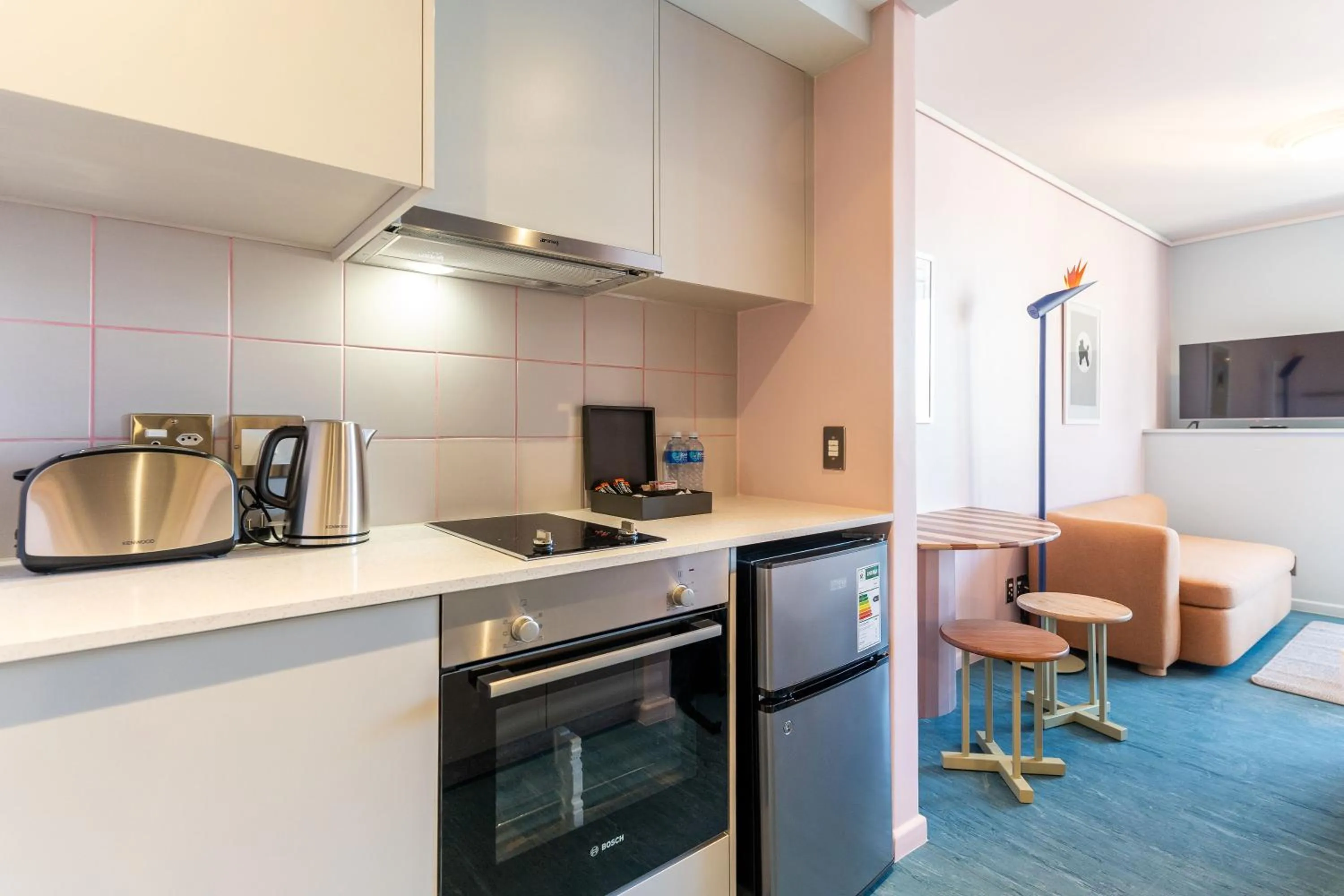 Kitchen or kitchenette in The Tropicana Hotel