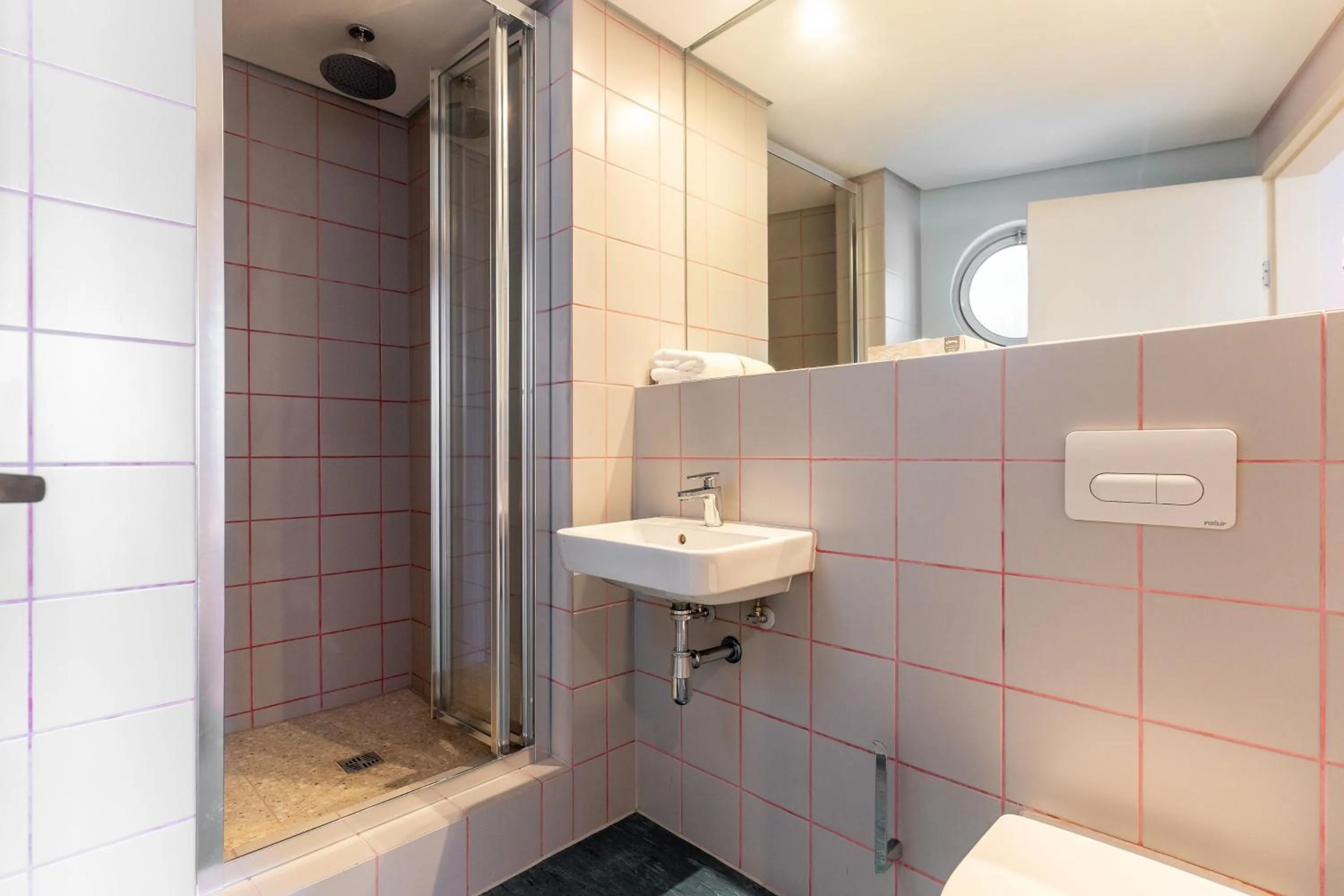 Shower in The Tropicana Hotel