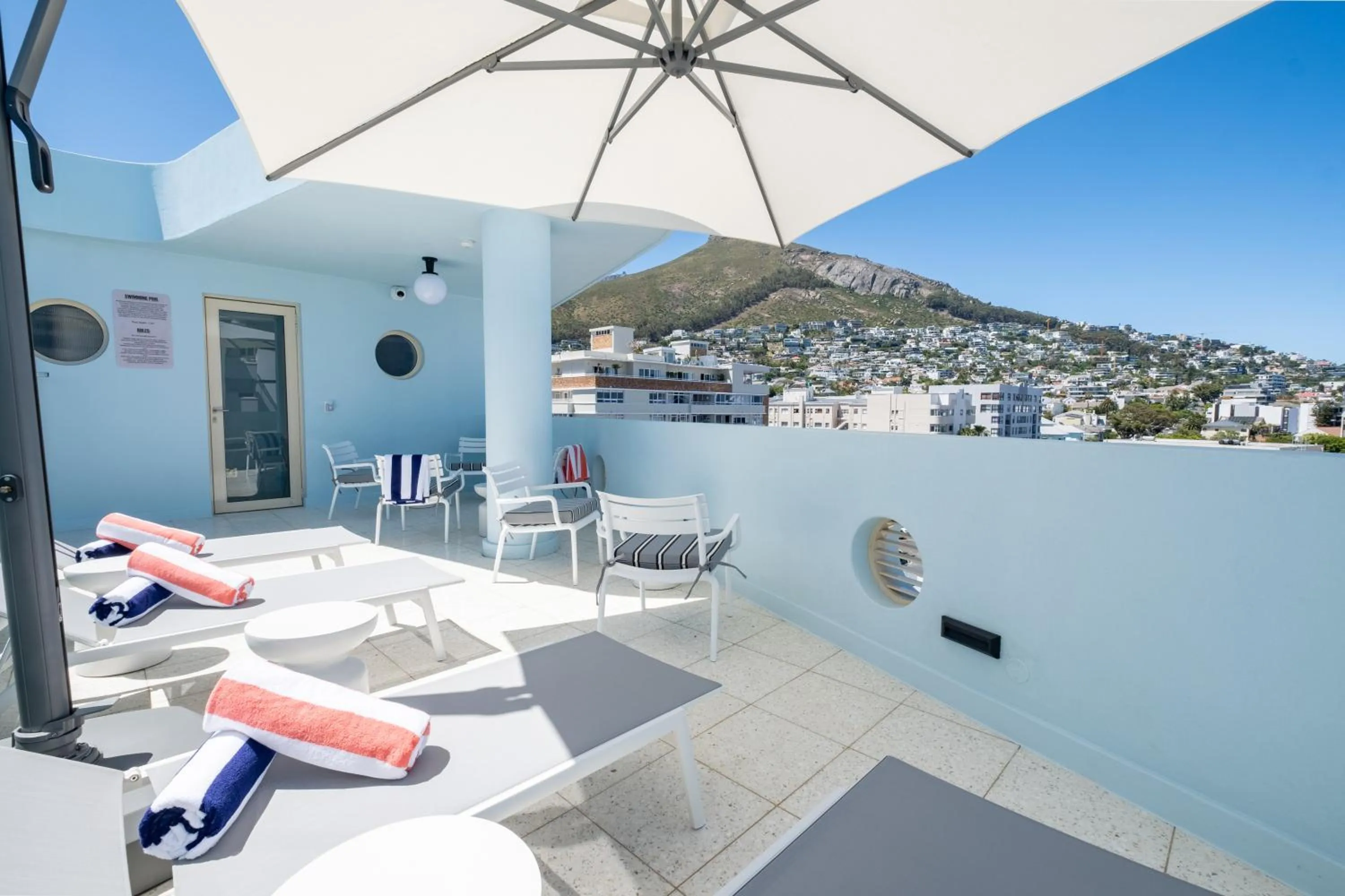 sunbed in The Tropicana Hotel