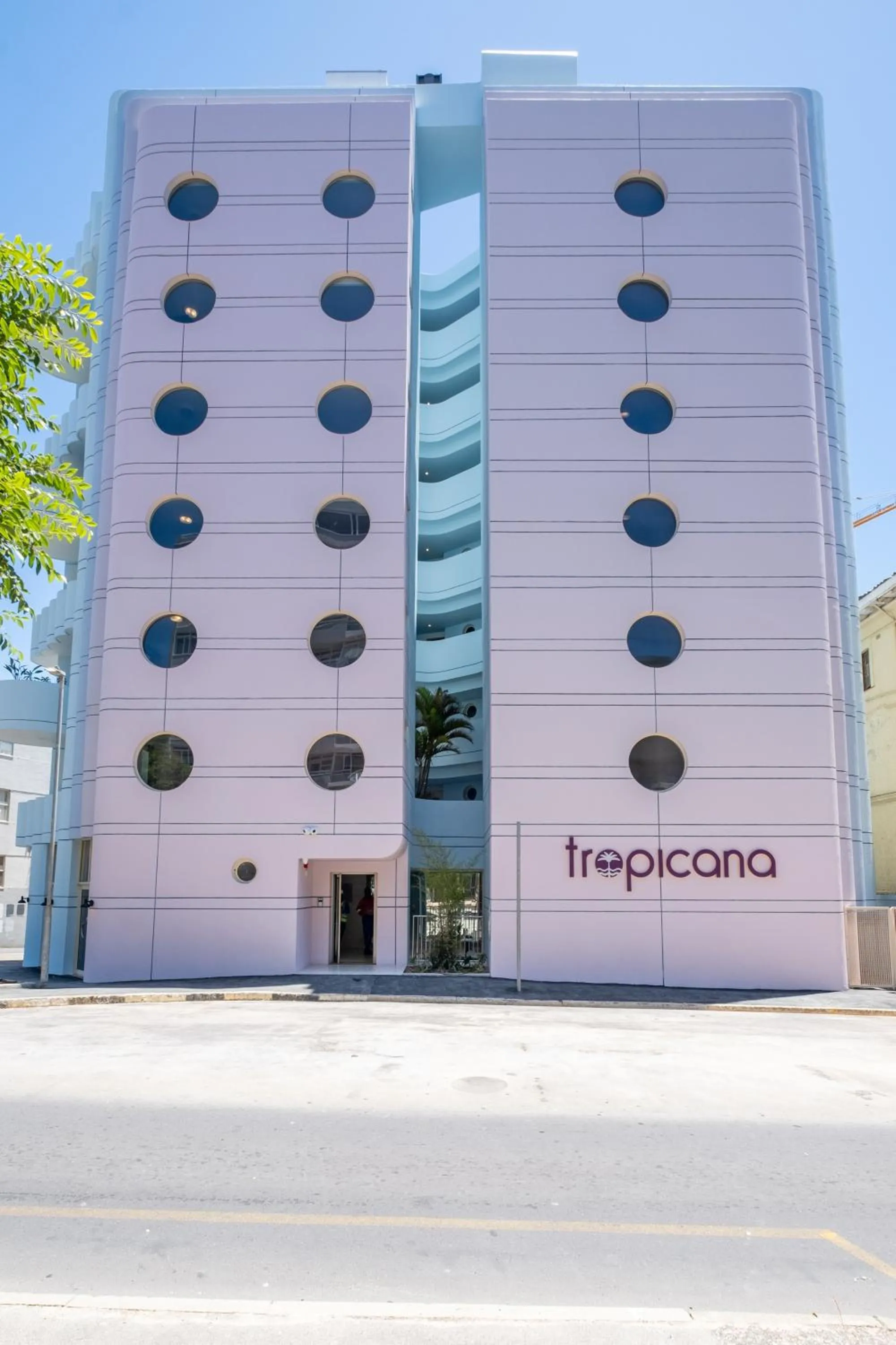 Property logo or sign in The Tropicana Hotel