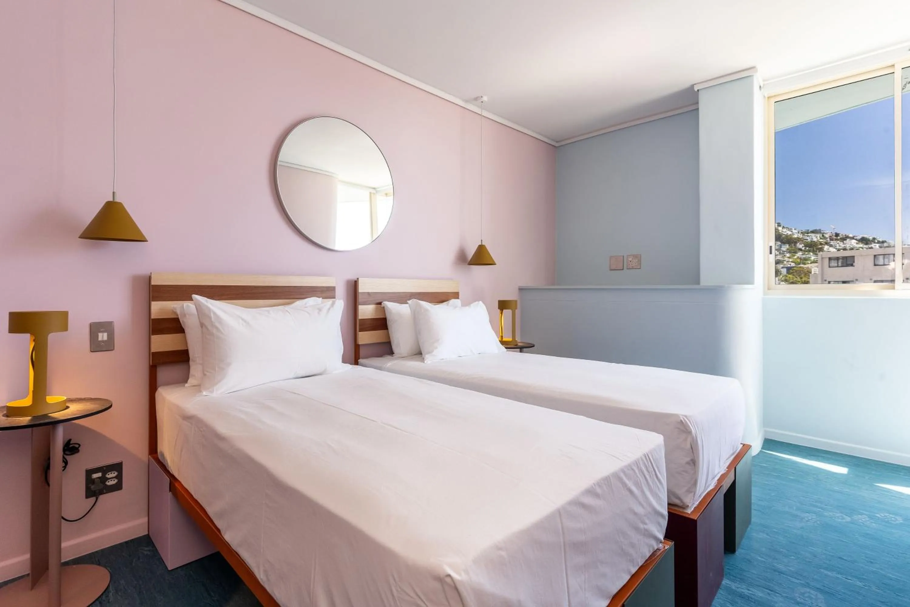 Bed in The Tropicana Hotel