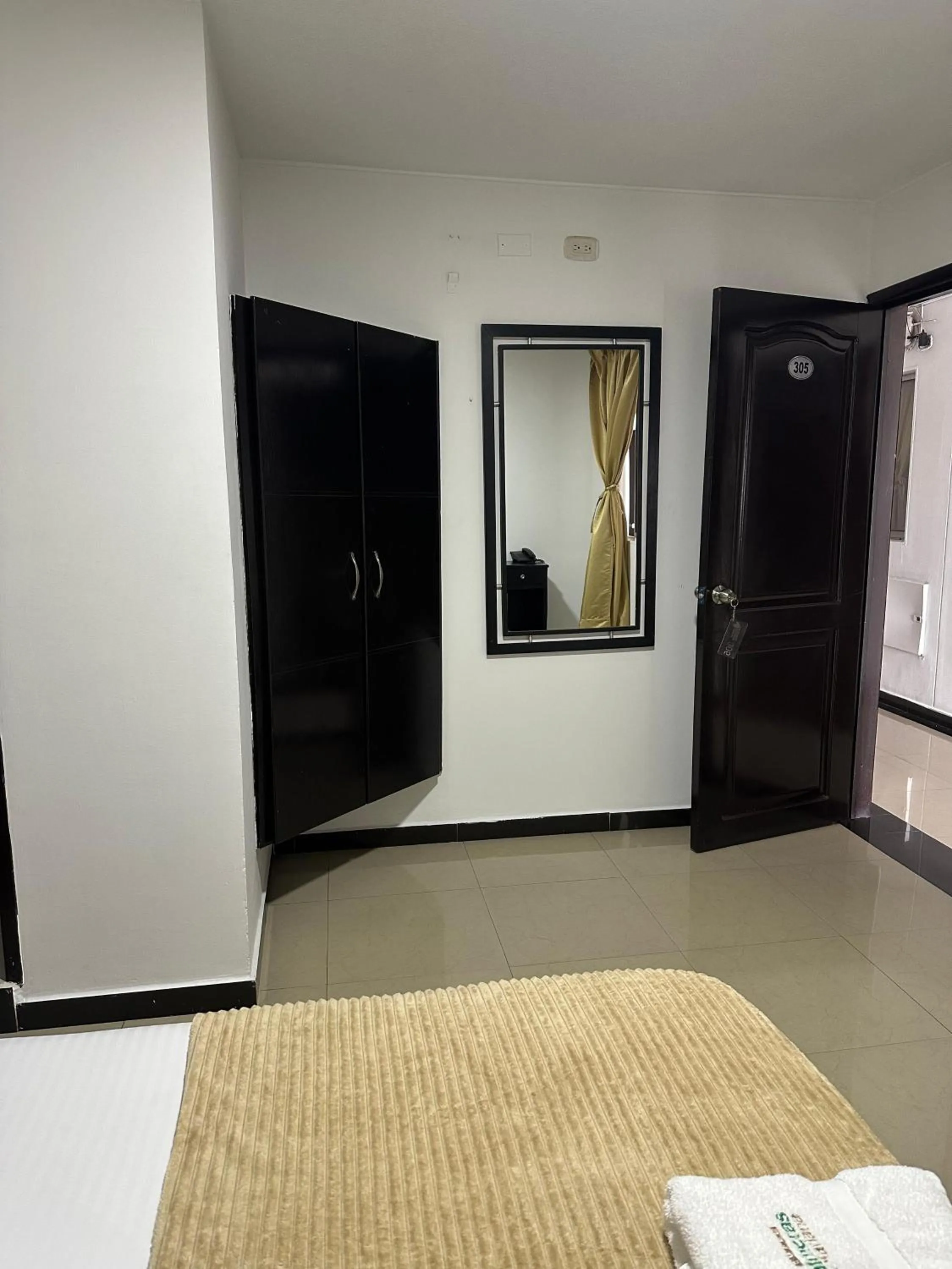 Bed in Hotel Palmeras De Mariana