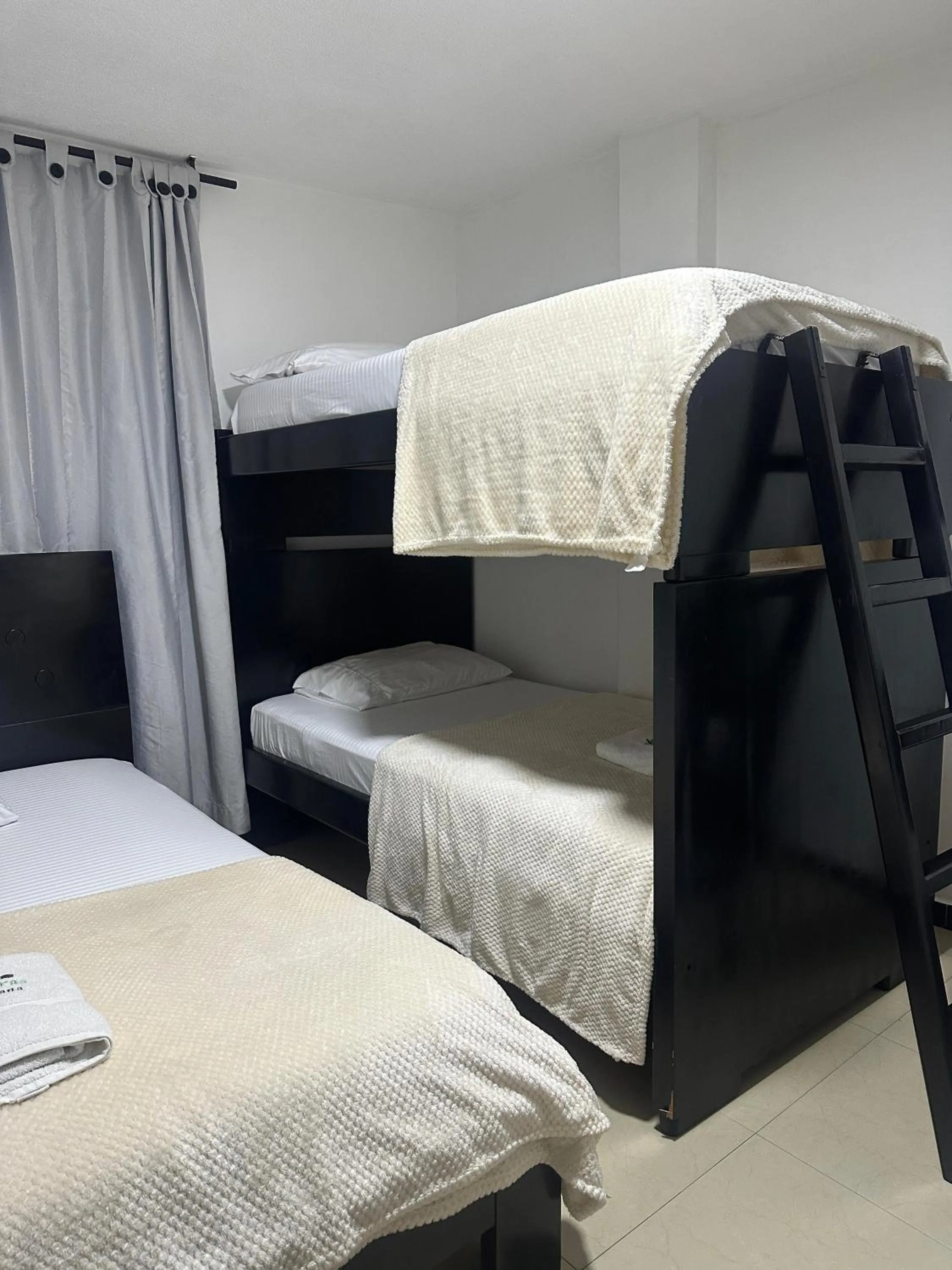 Bed in Hotel Palmeras De Mariana