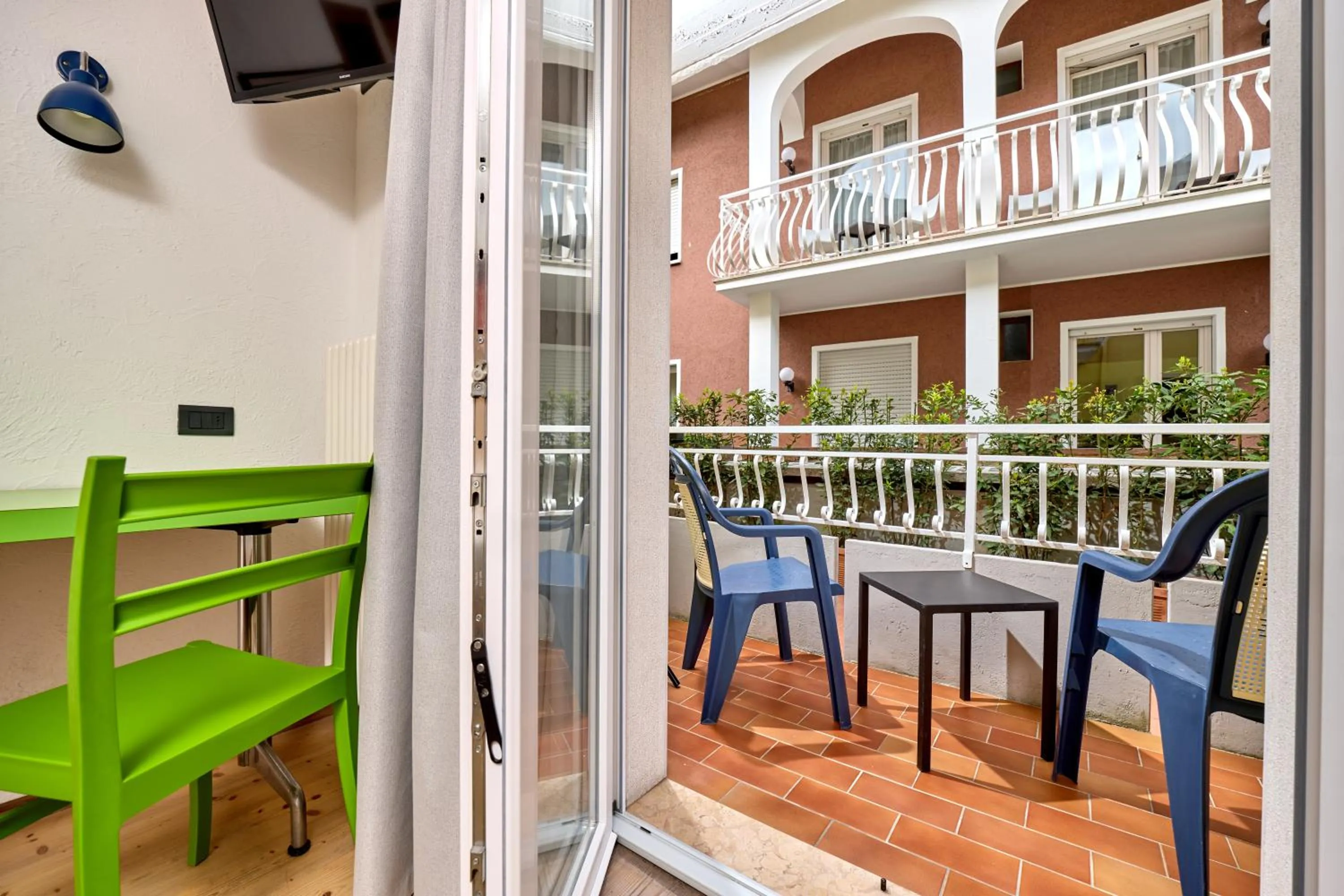 Balcony/Terrace in Hotel Luna Rossa