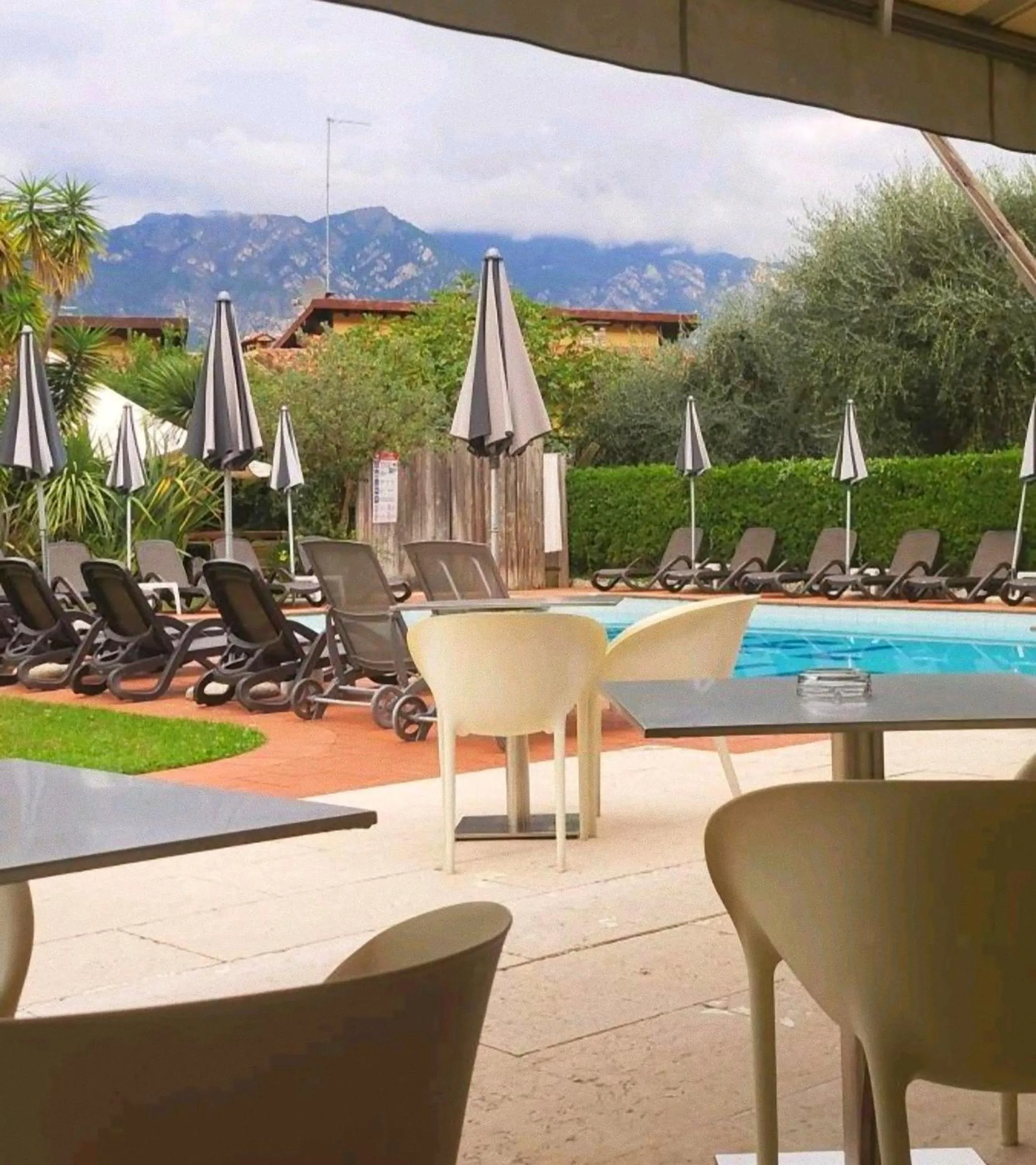 sunbed in Hotel Luna Rossa