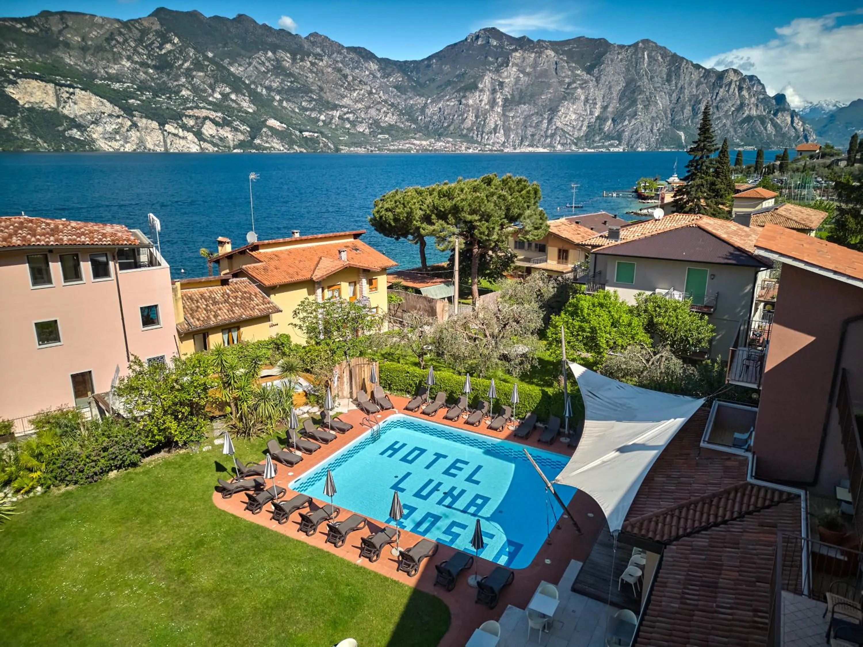 Bird's eye view in Hotel Luna Rossa