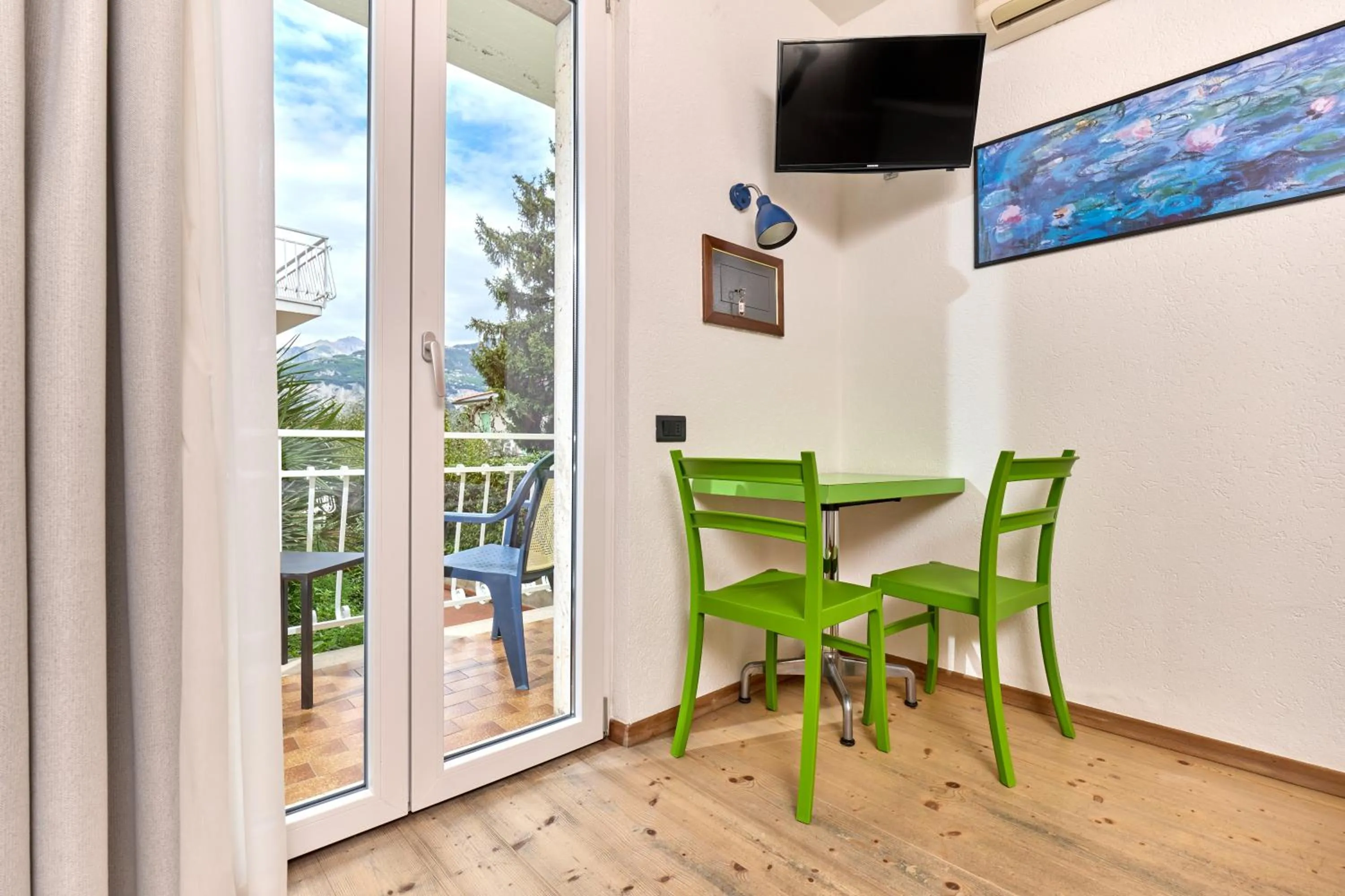 Decorative detail in Hotel Luna Rossa