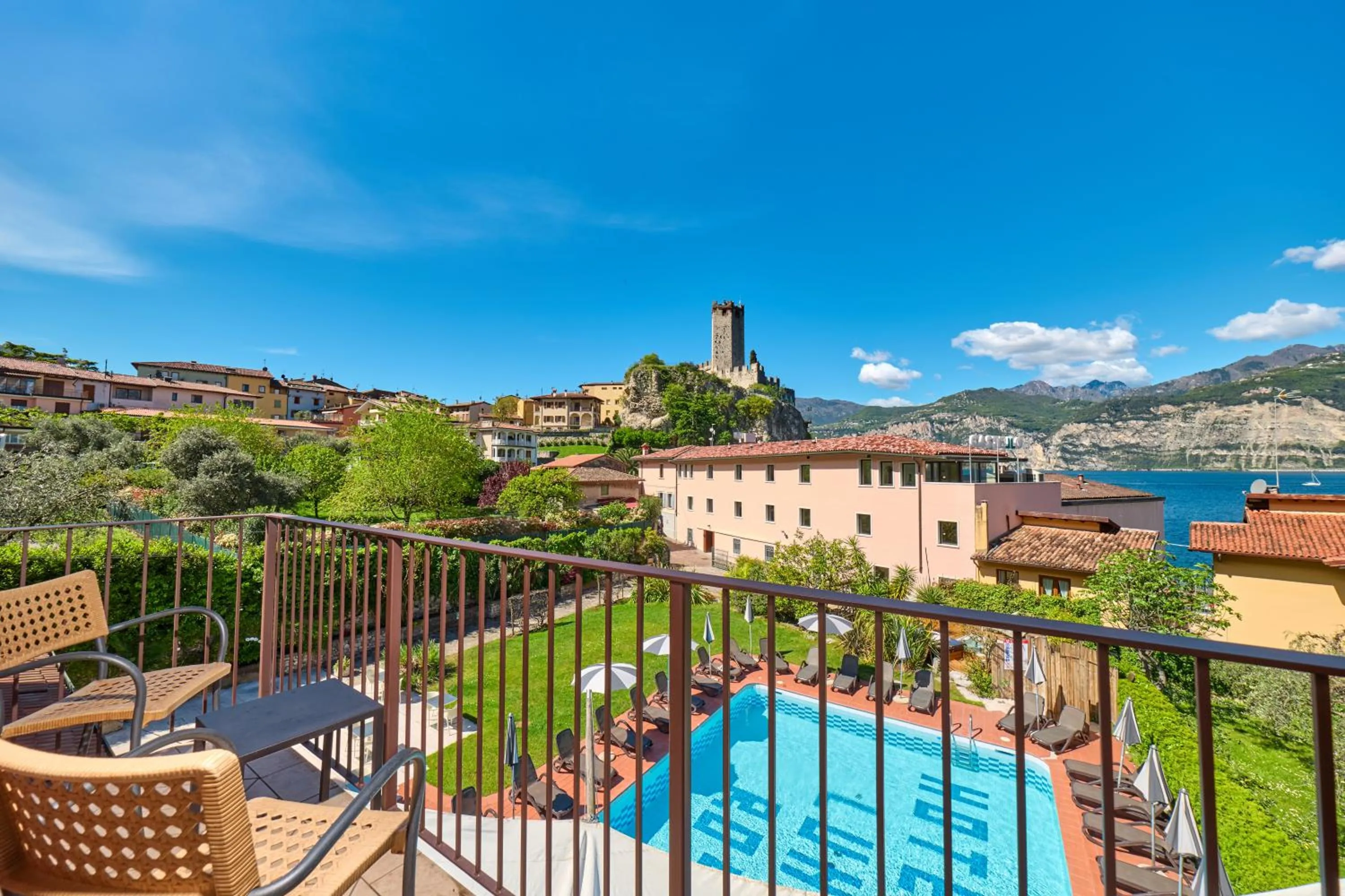 Balcony/Terrace in Hotel Luna Rossa
