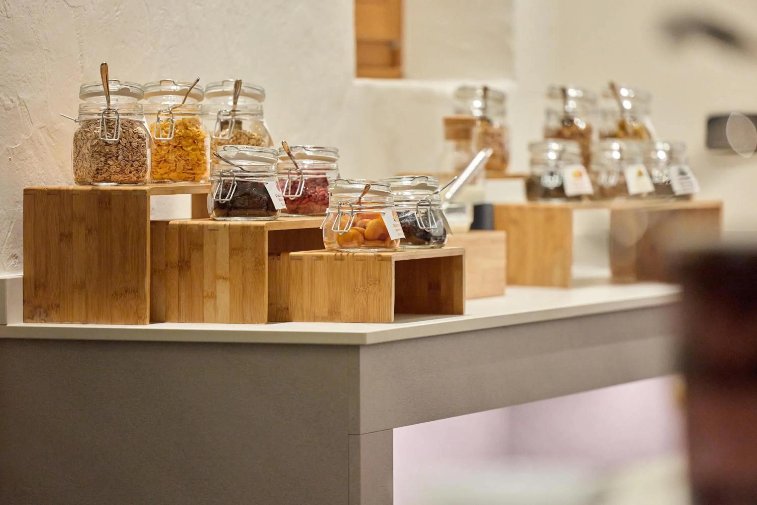 Buffet breakfast in Hotel Luna Rossa