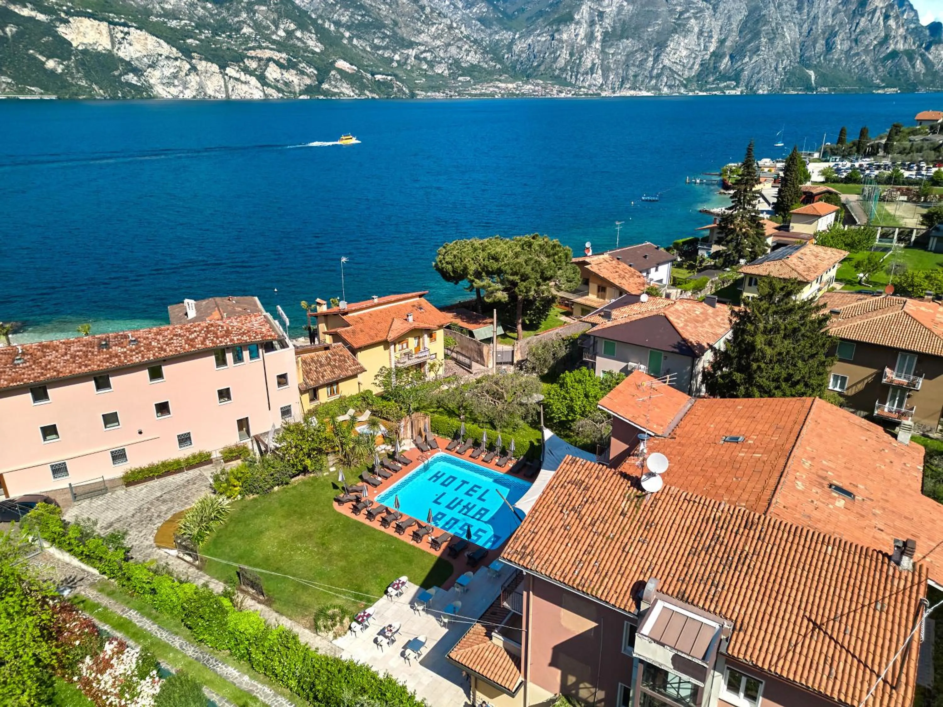 Bird's eye view in Hotel Luna Rossa