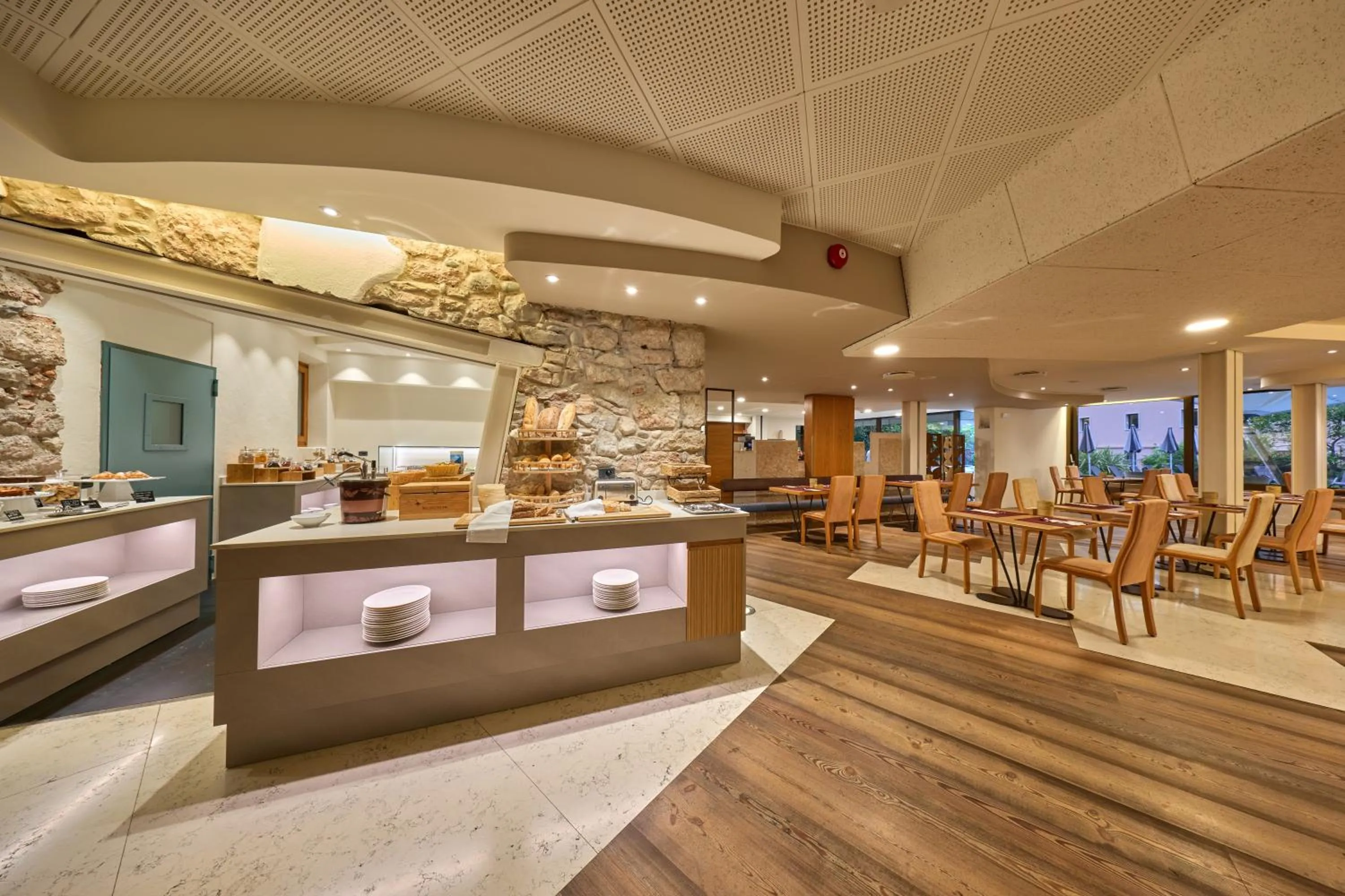 Lounge or bar in Hotel Luna Rossa