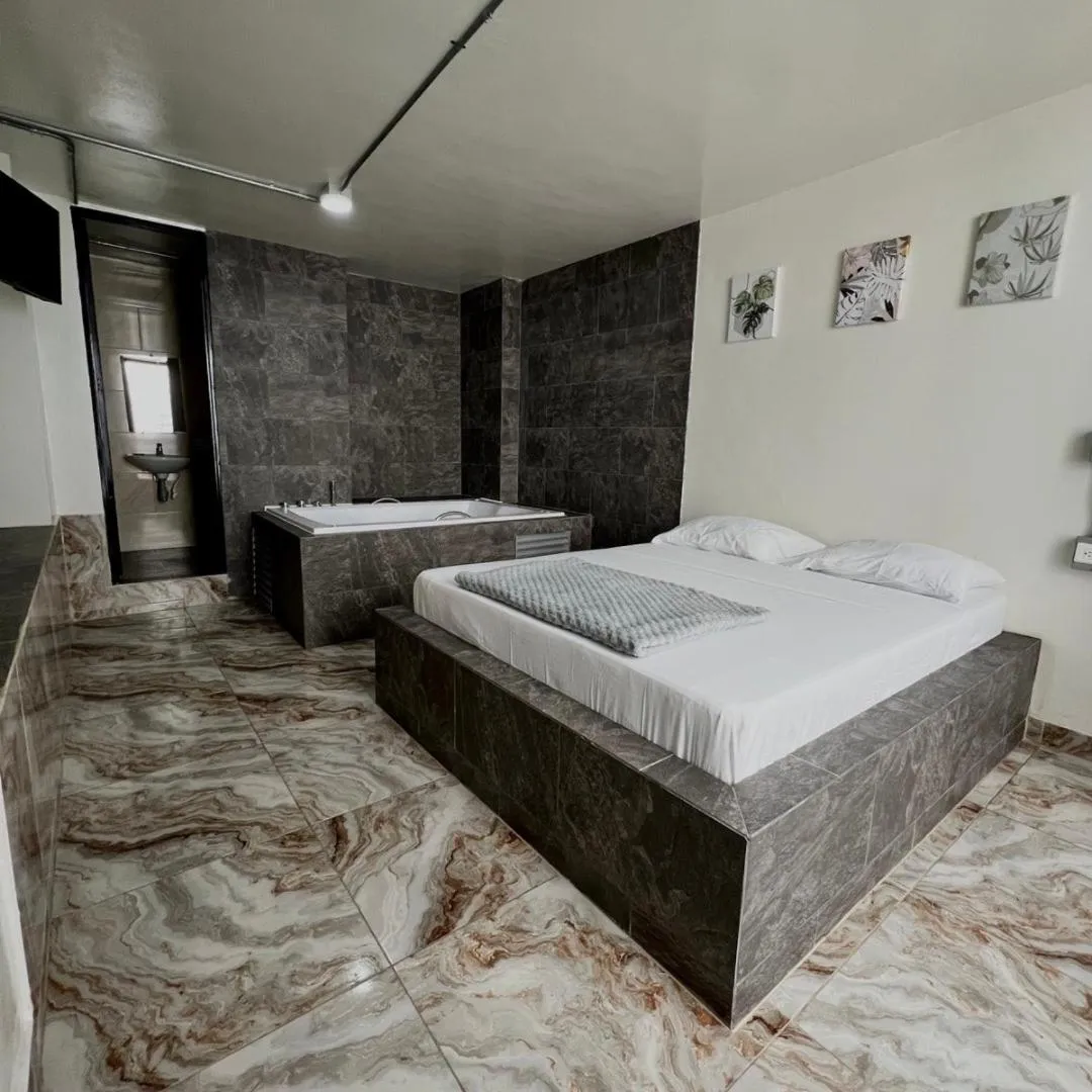 Bed in Hotel Villa Nueva Comfort