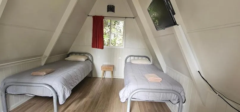 Bed in Westport Kiwi Holiday Park & Motels