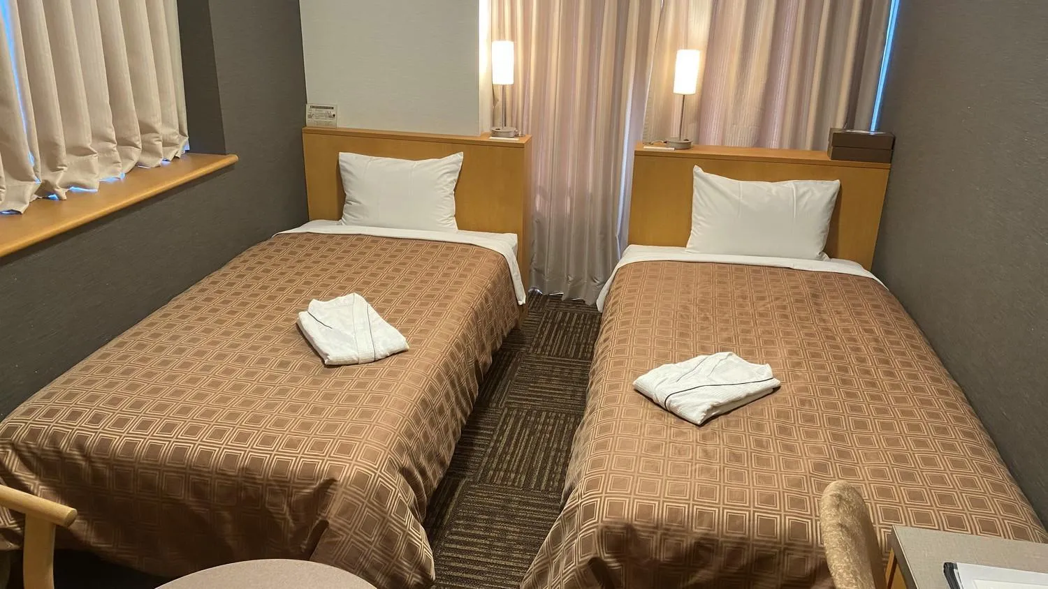 Bed in ryugasakiplazahotel honkan