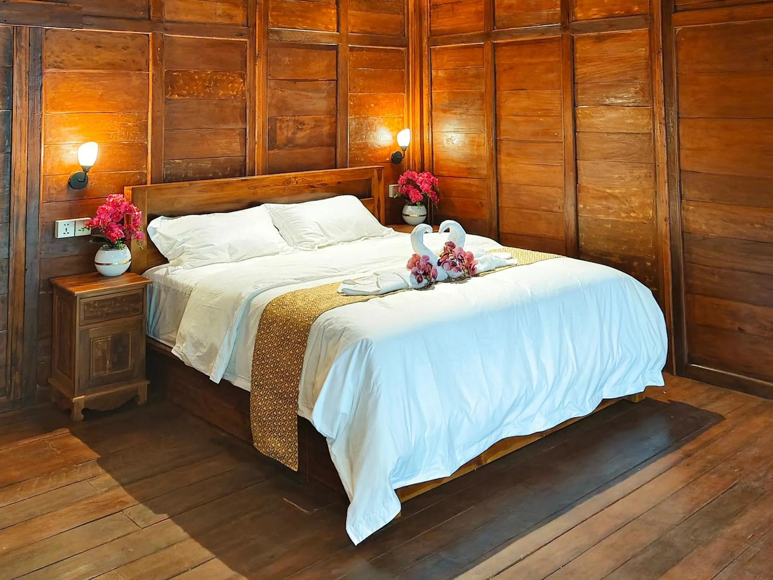 Bed in Uma Ulun Dugul Ubud by Dhananjaya Hospitality