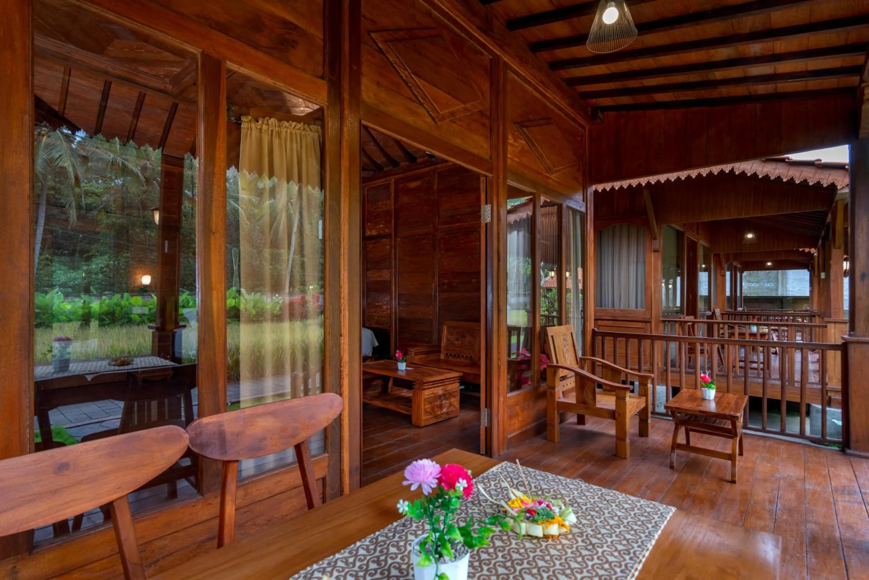 Balcony/Terrace in Uma Ulun Dugul Ubud by Dhananjaya Hospitality