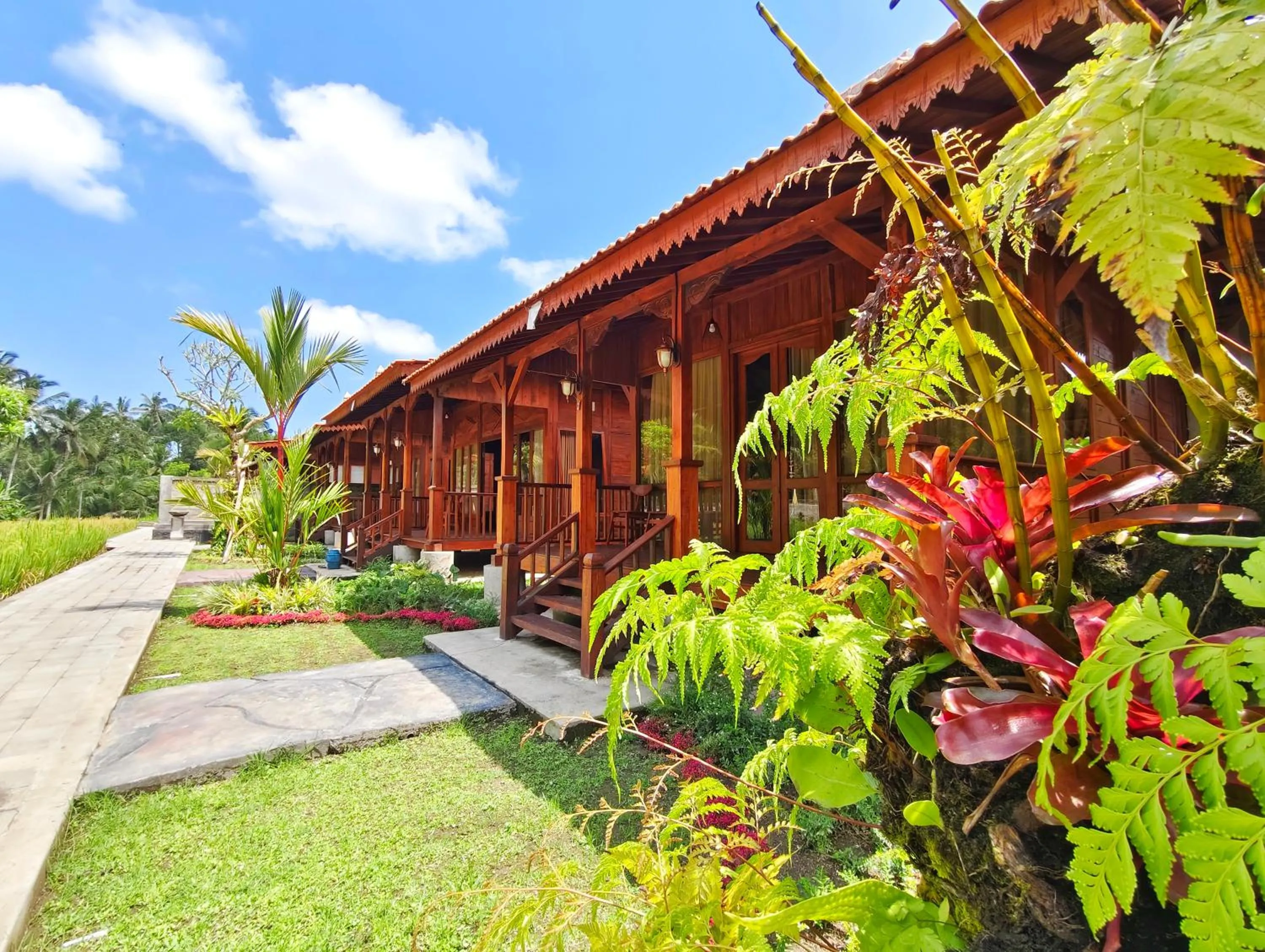 Garden in Uma Ulun Dugul Ubud by Dhananjaya Hospitality