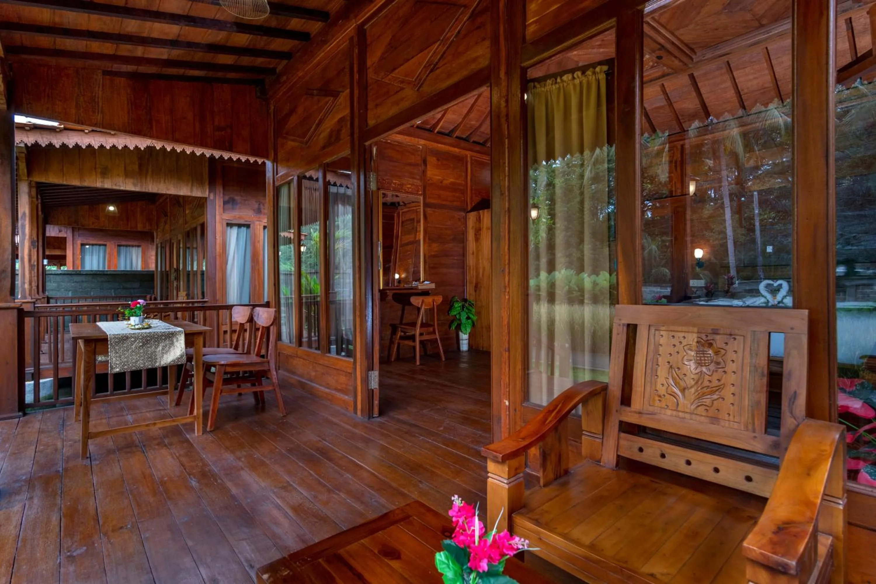 Balcony/Terrace in Uma Ulun Dugul Ubud by Dhananjaya Hospitality