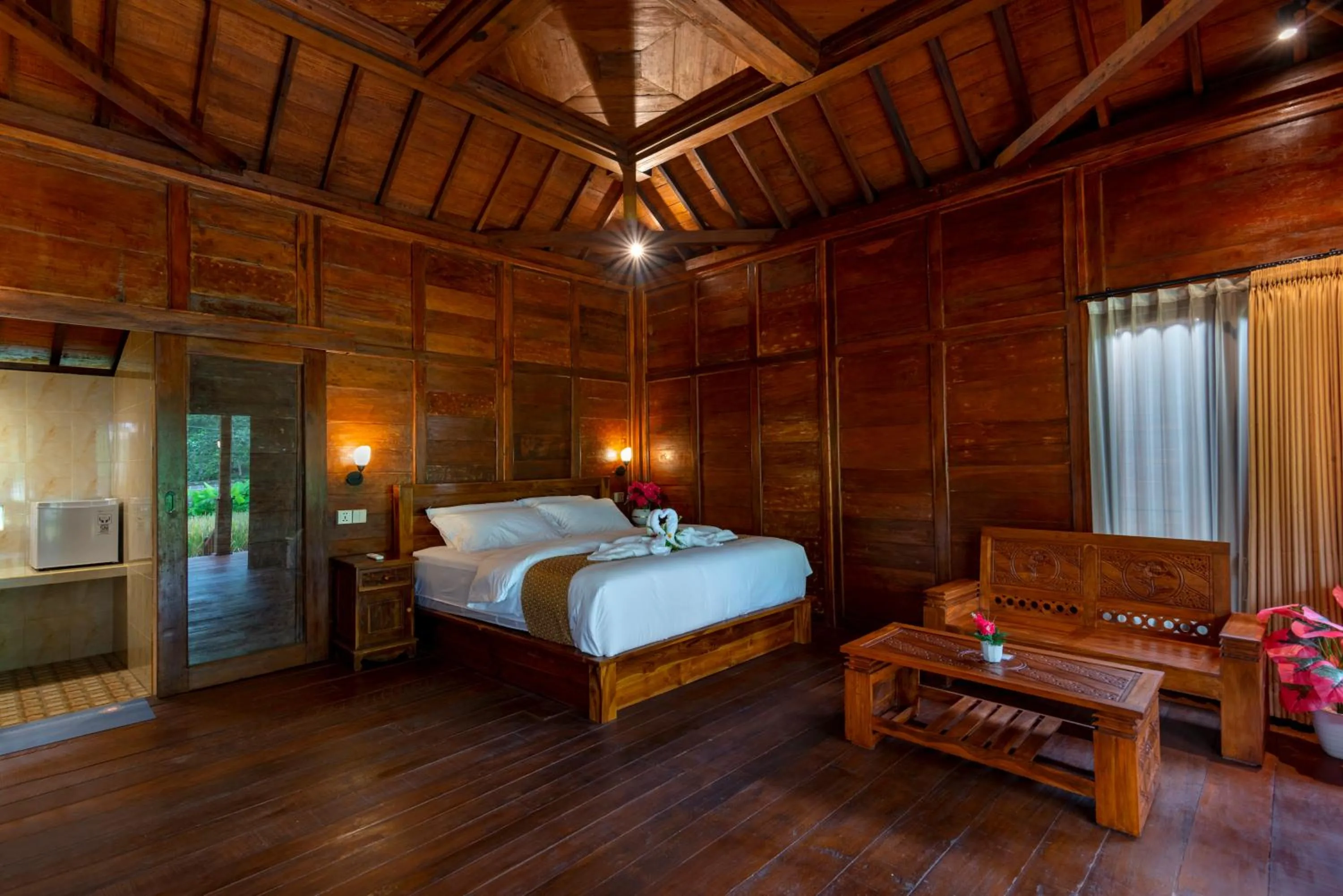 Bed in Uma Ulun Dugul Ubud by Dhananjaya Hospitality