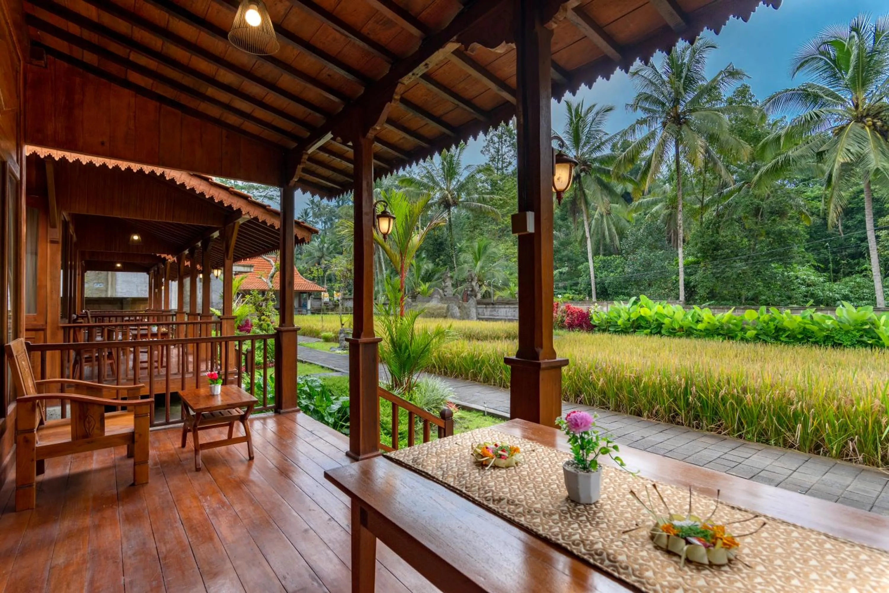 Balcony/Terrace in Uma Ulun Dugul Ubud by Dhananjaya Hospitality