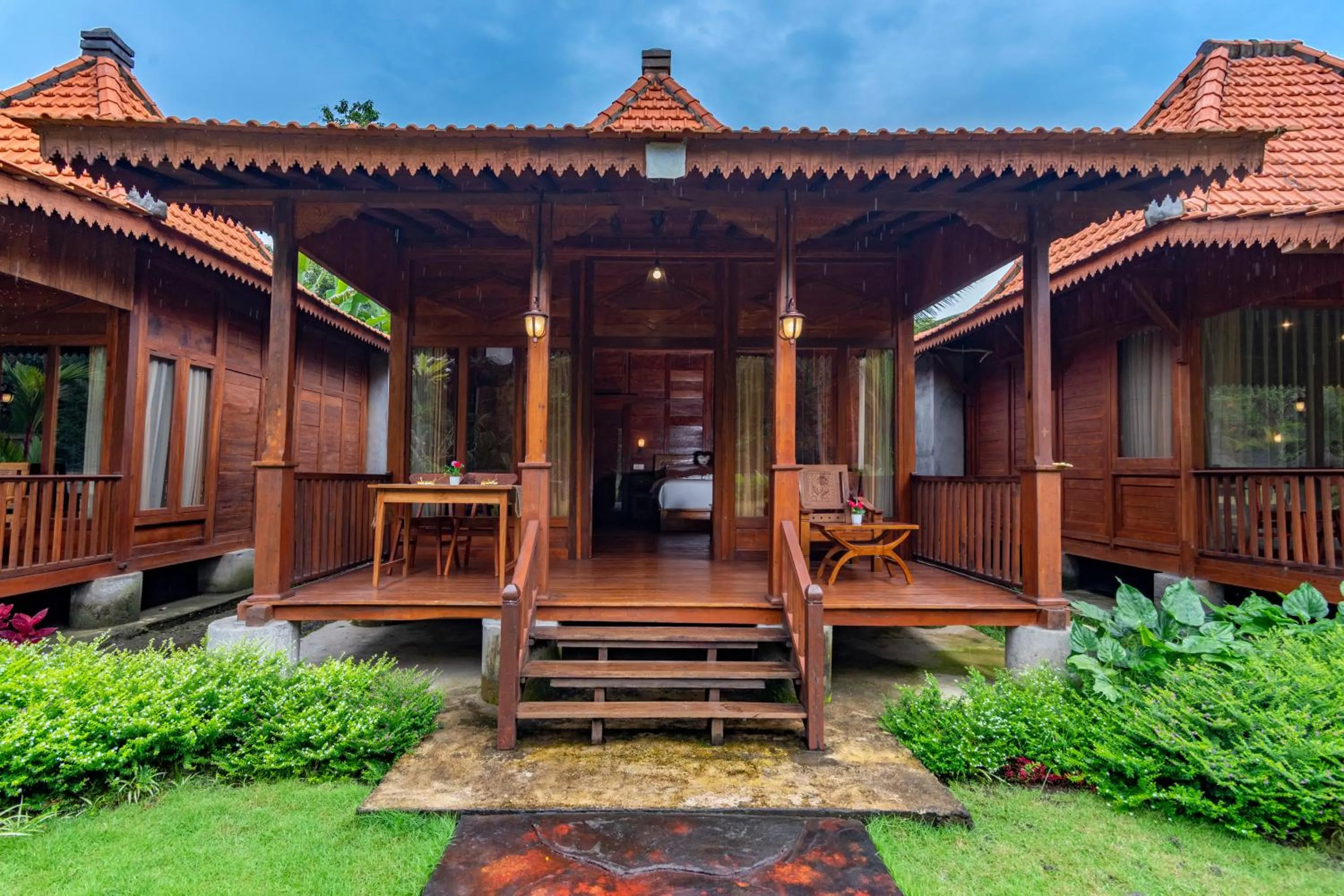 Facade/entrance in Uma Ulun Dugul Ubud by Dhananjaya Hospitality