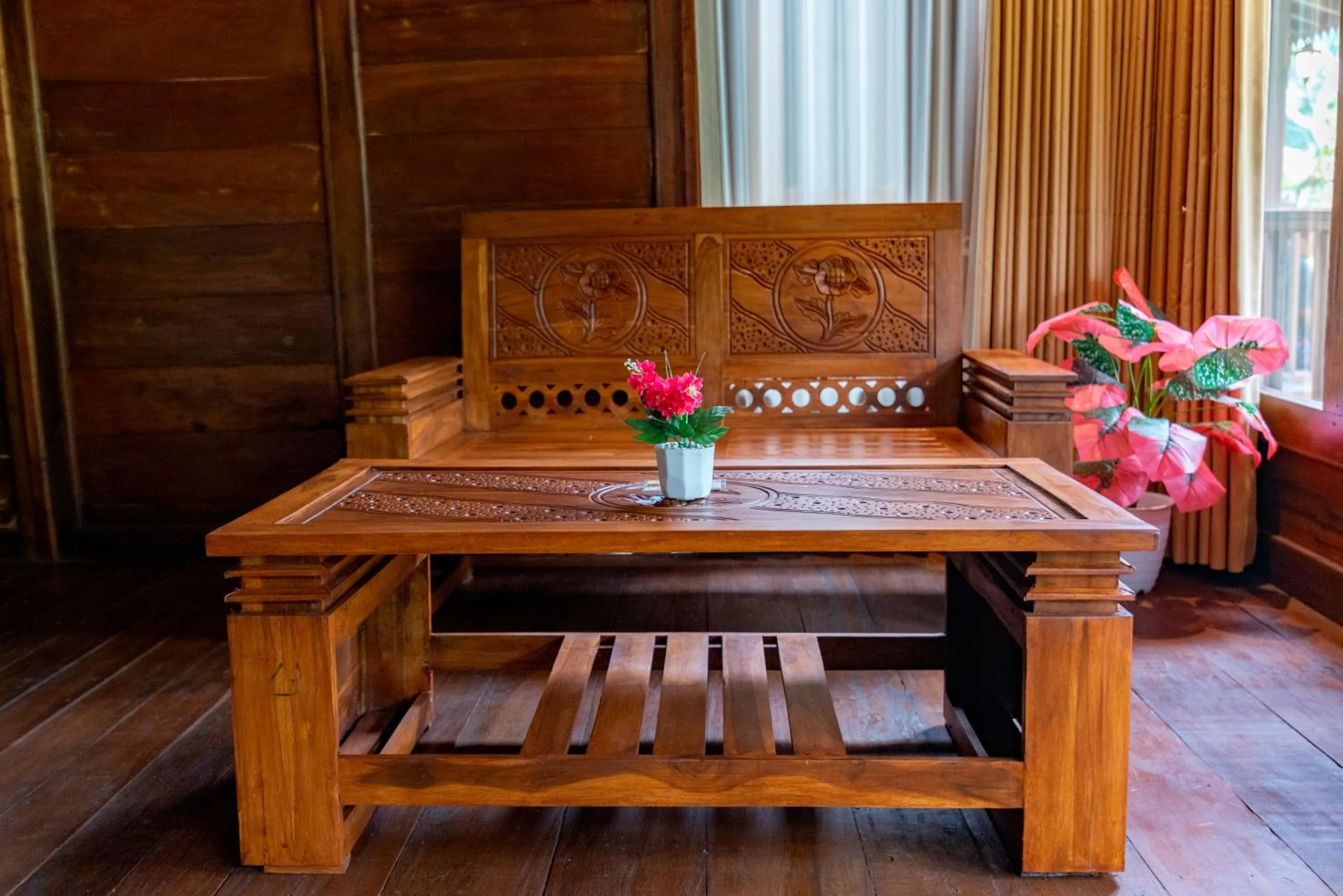 Dining area in Uma Ulun Dugul Ubud by Dhananjaya Hospitality