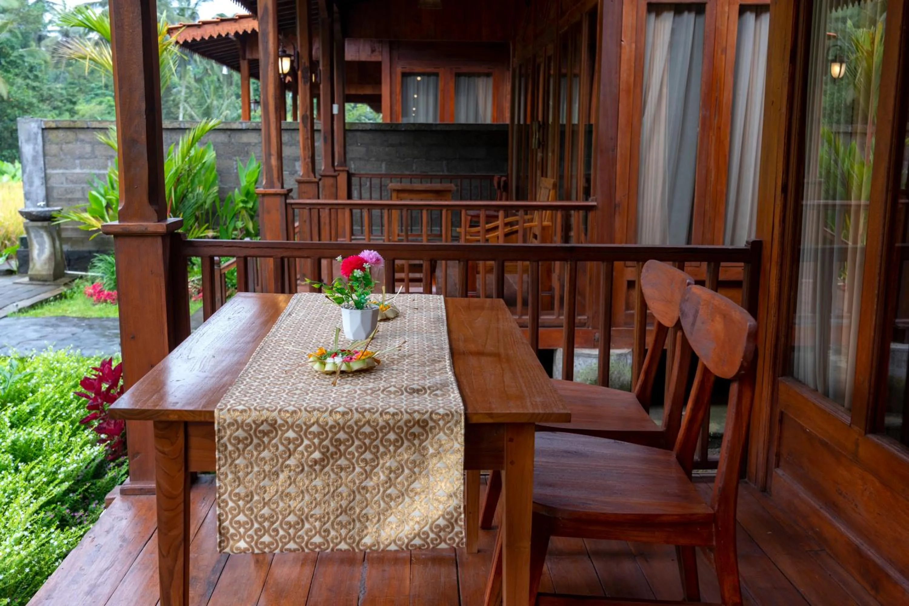 Balcony/Terrace in Uma Ulun Dugul Ubud by Dhananjaya Hospitality