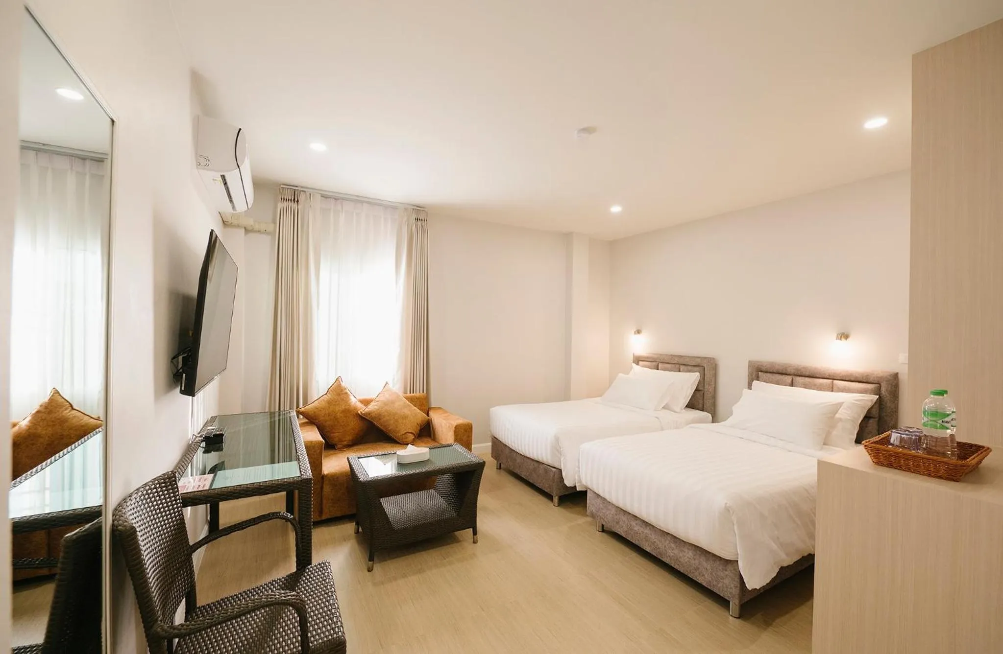 Bed in Eng Fah Luang Hotel