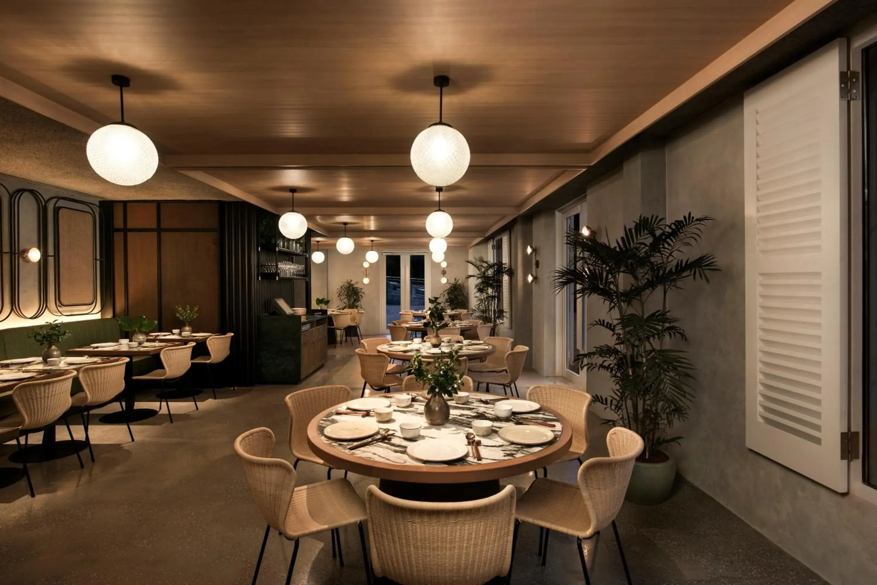 Restaurant/places to eat in The Warehouse Hotel, Singapore, a Member of Design Hotels Restaurant/places to eat in The Warehouse Hotel, Singapore, a Member of Design Hotels