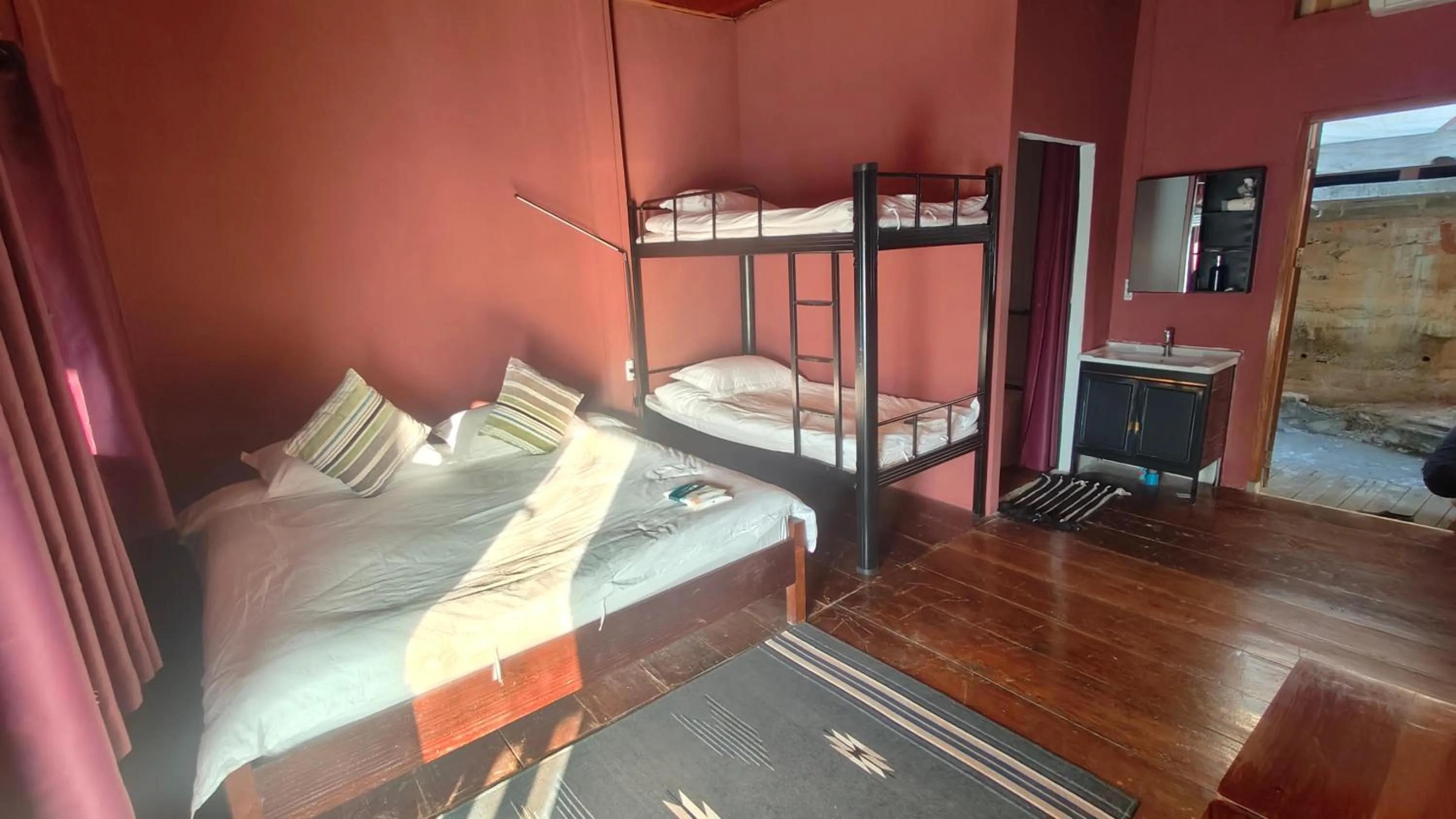 Bed in Pont Inn Nong Khiaw