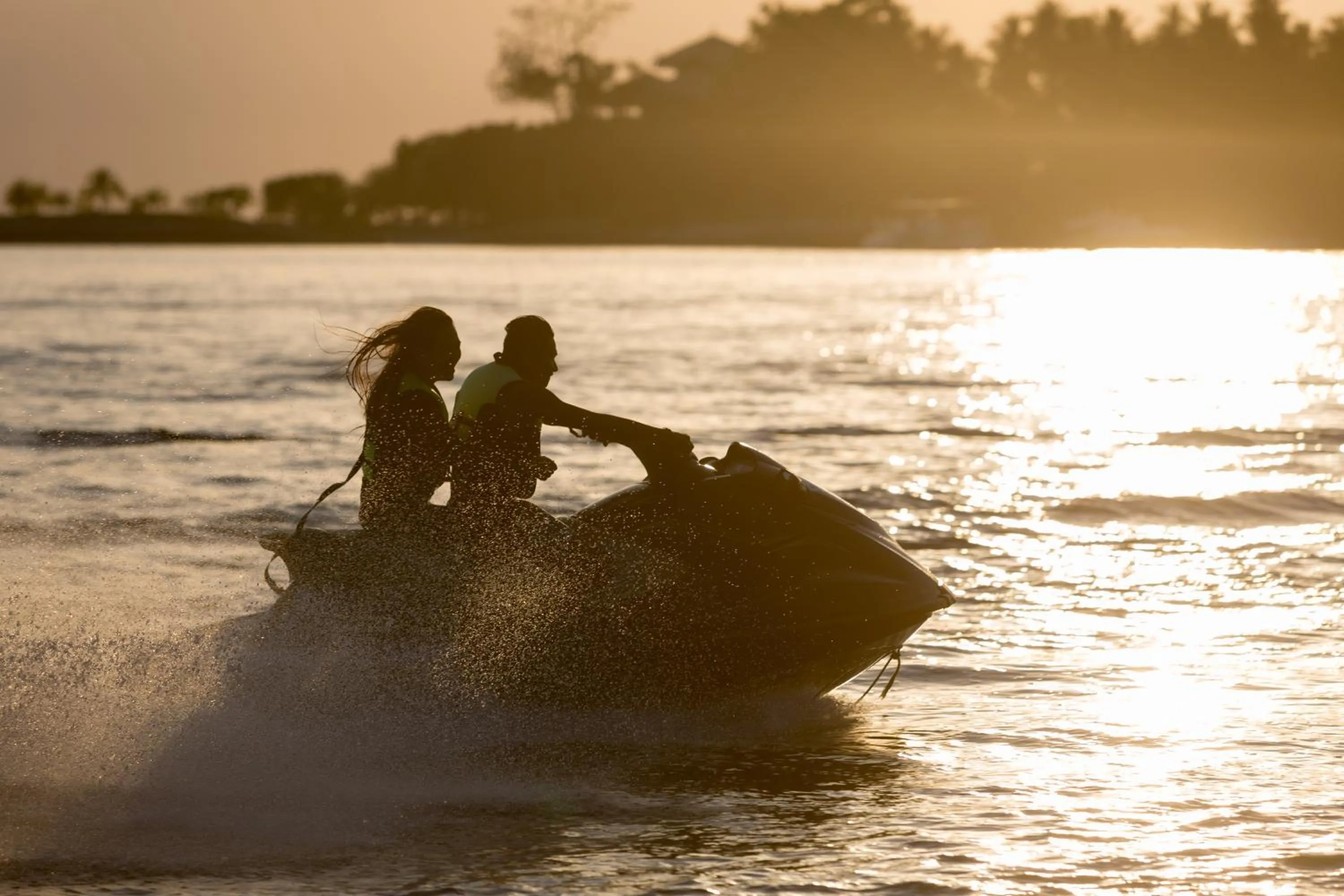 Skiing in Pearl Farm Beach Resort