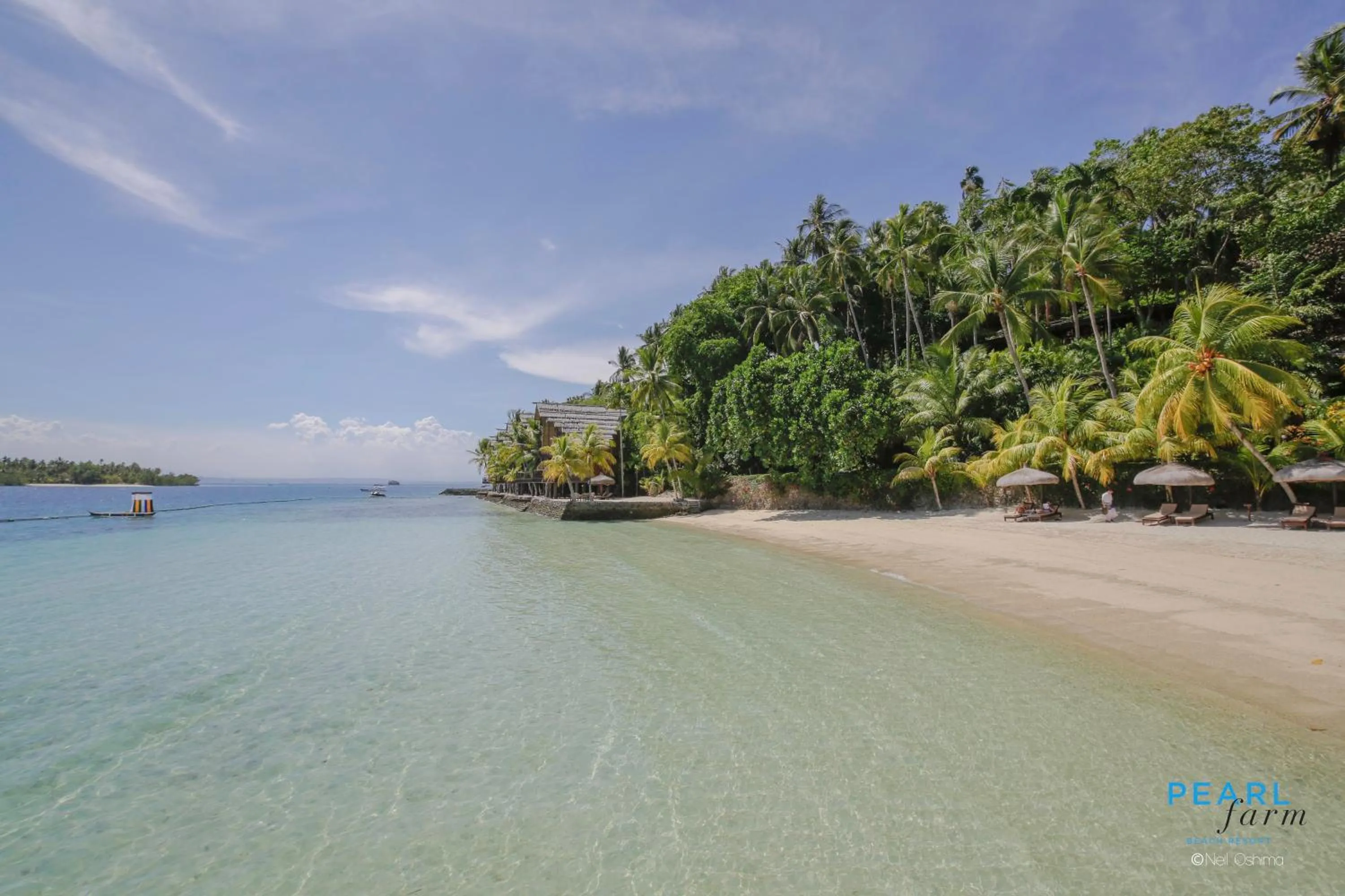 Beach in Pearl Farm Beach Resort