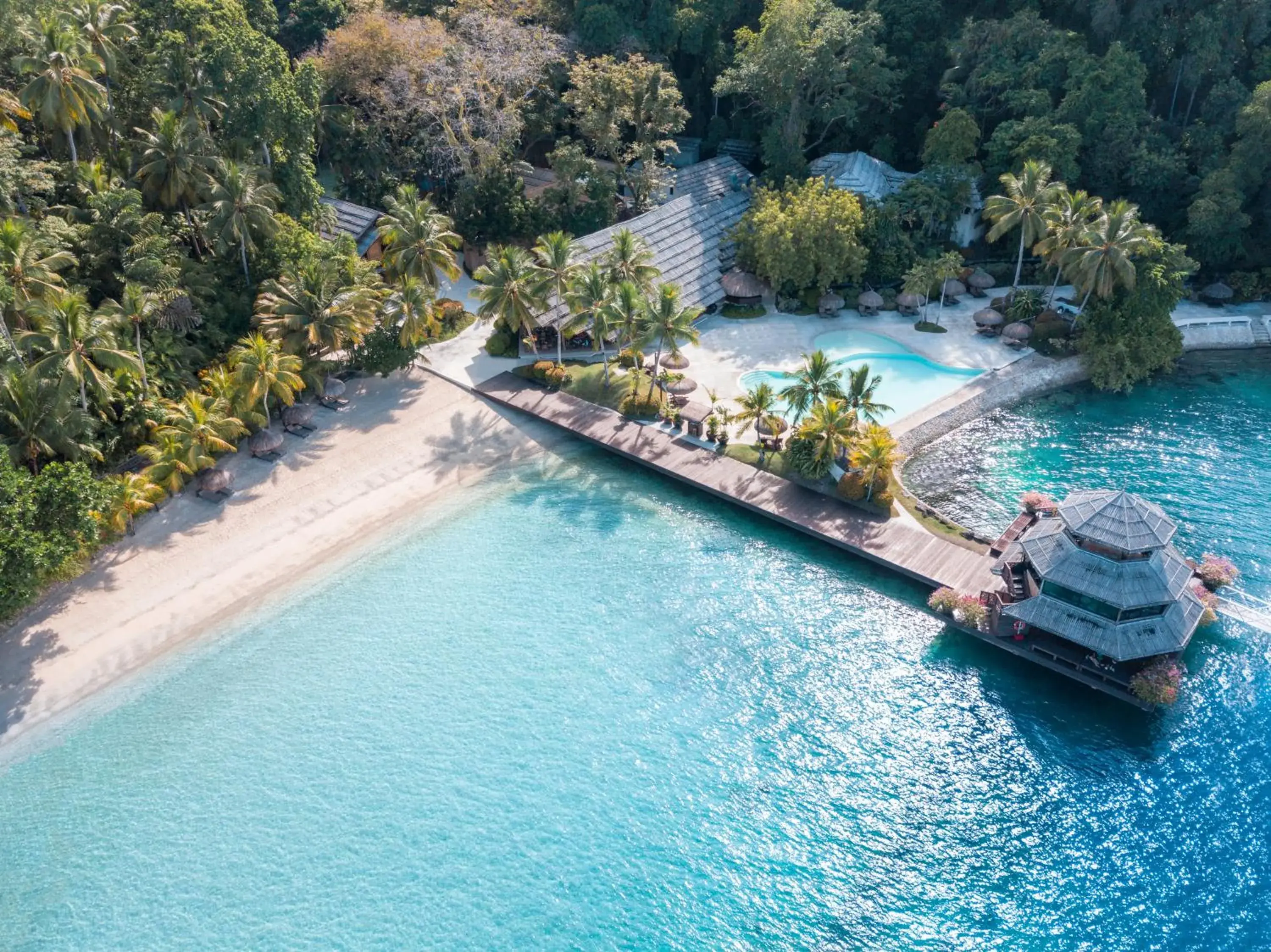 Beach in Pearl Farm Beach Resort Beach in Pearl Farm Beach Resort