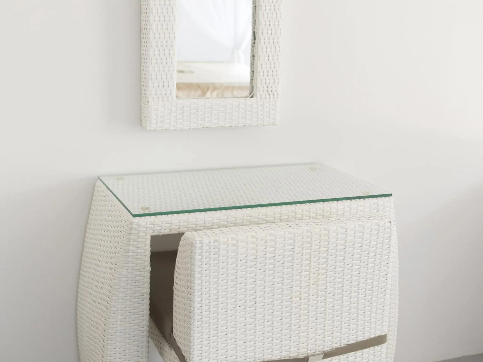 Seating area in Moon Cottage