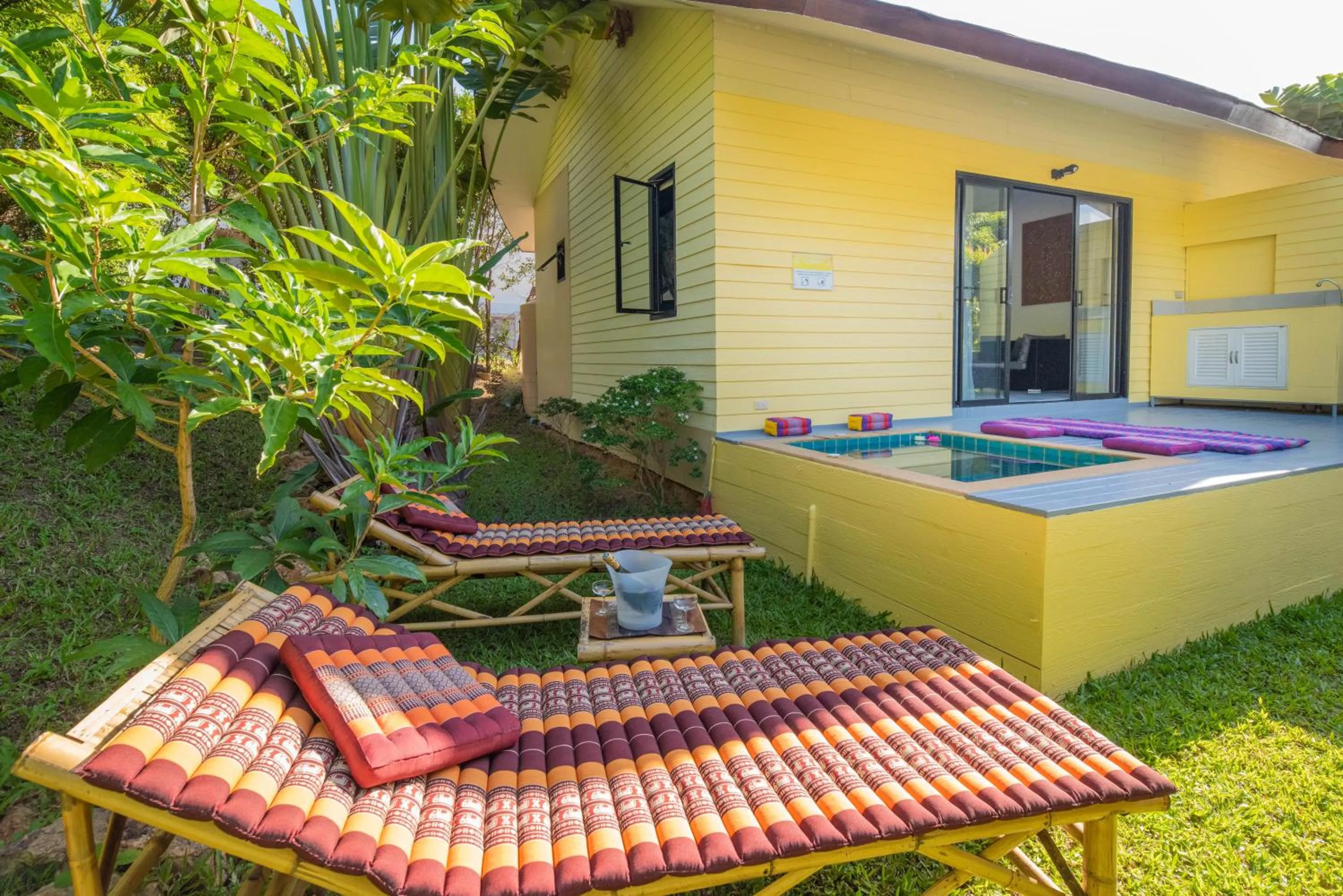 Patio in Moon Cottage