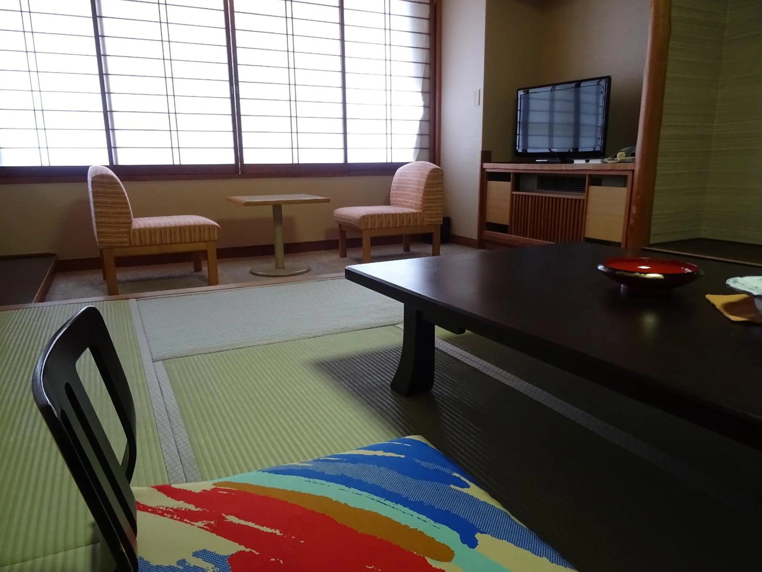 Seating area in Azumakan