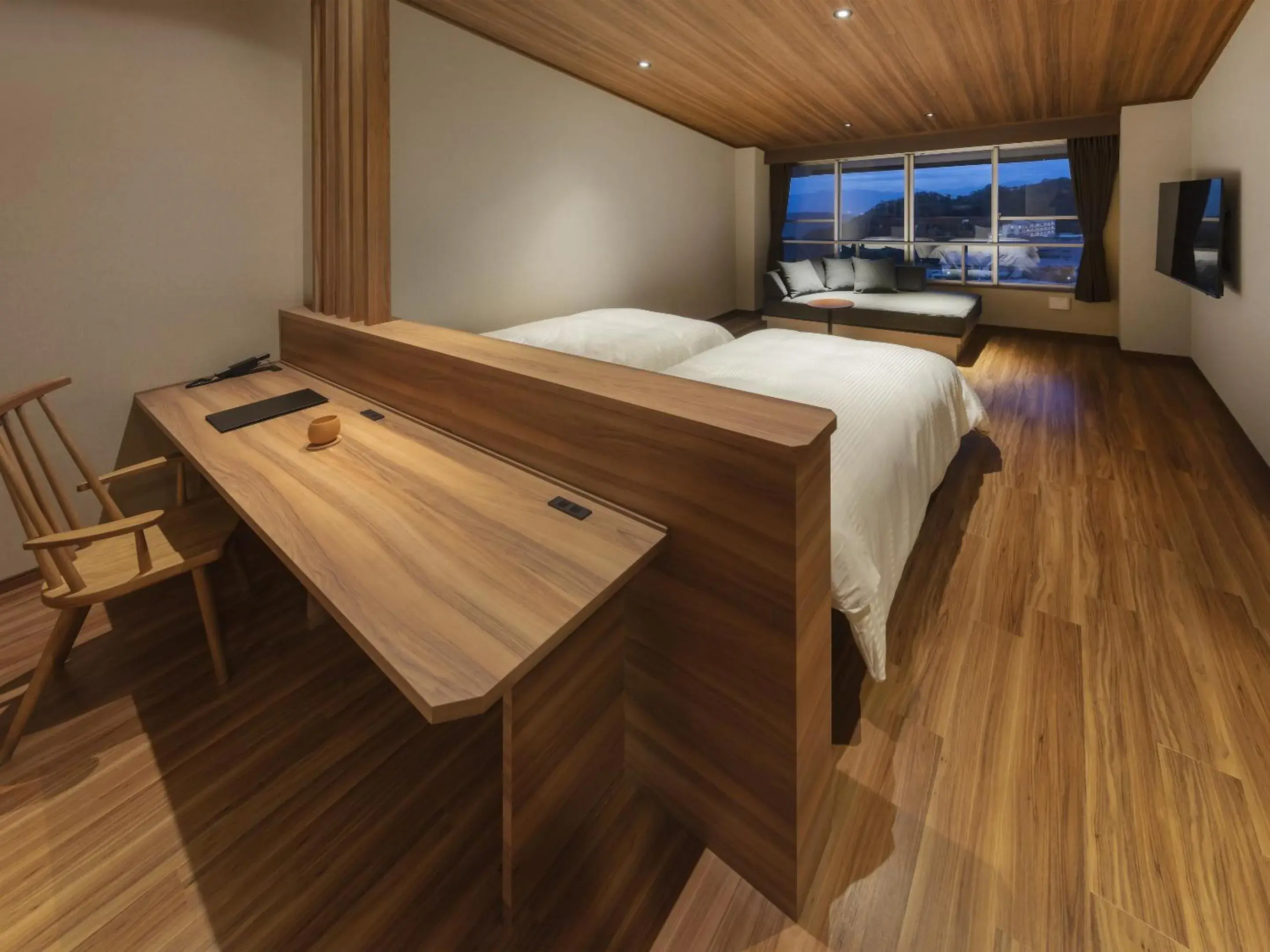 Photo of the whole room, Bed in Azumakan Photo of the whole room, Bed in Azumakan